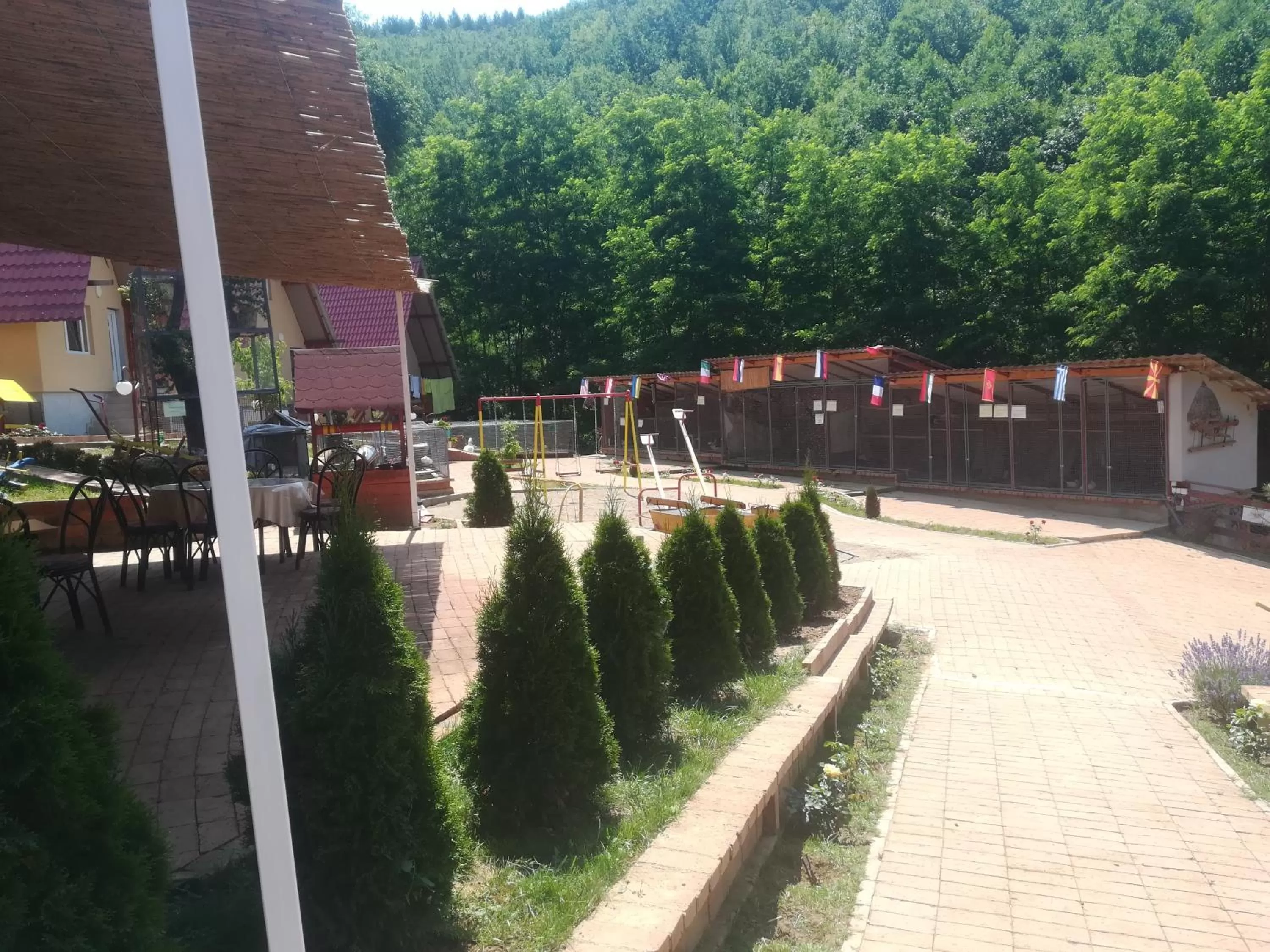Patio in Etno selo Vile Jefimija, selo Preobrazenje, Vranje