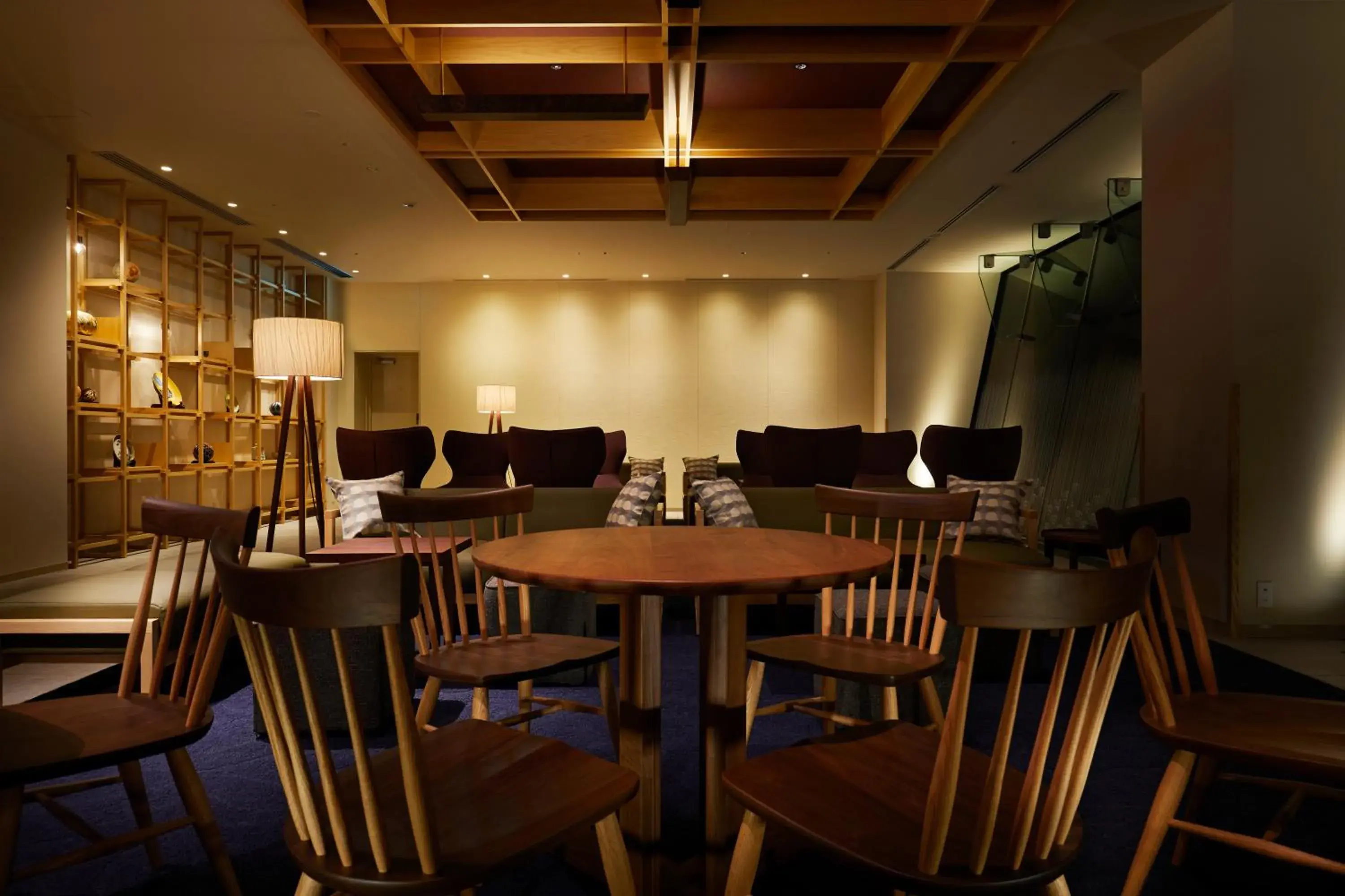 Communal lounge/ TV room in Hotel Amanek Kanazawa