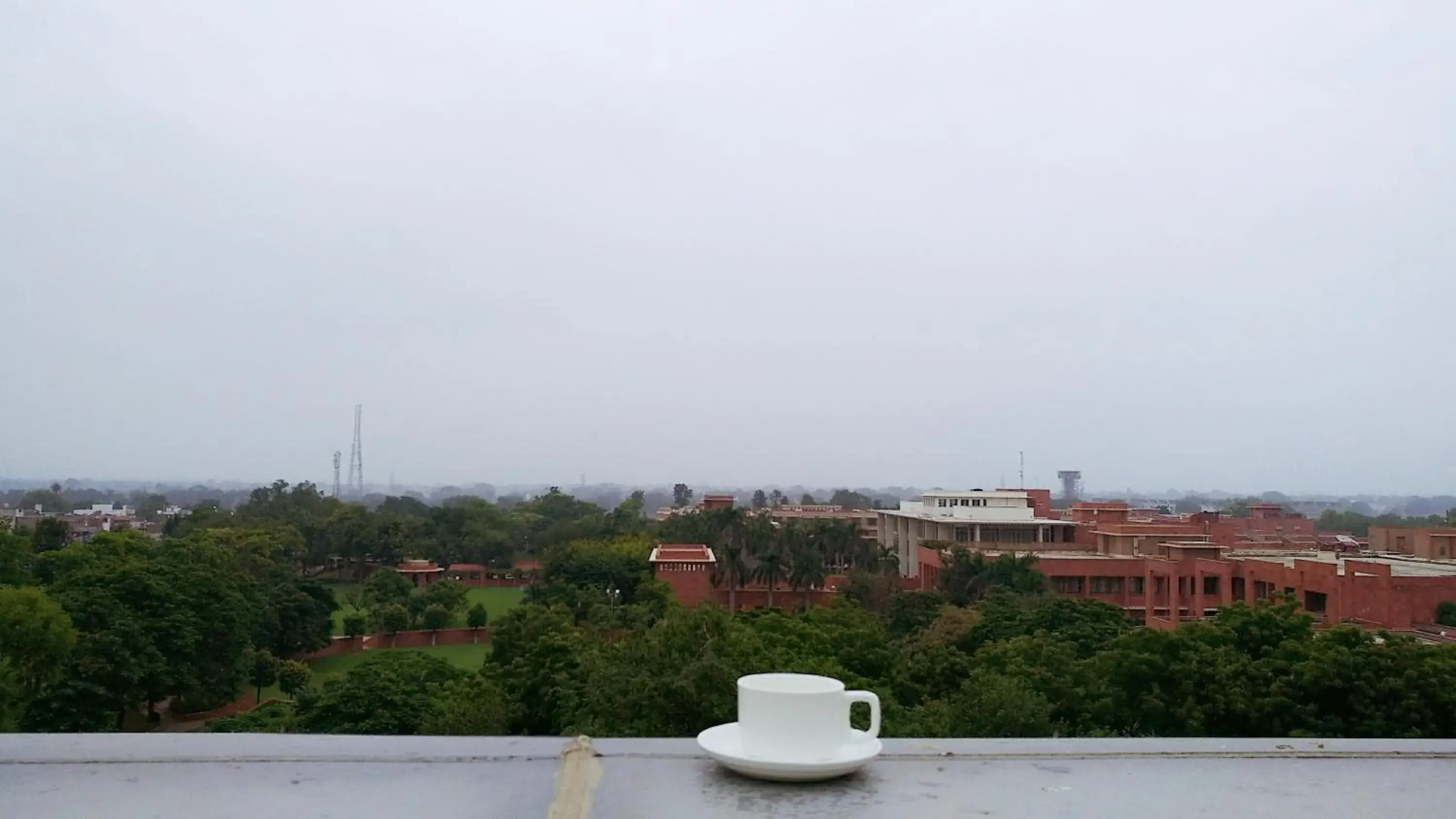 Balcony/Terrace in Hotel Karan Vilas