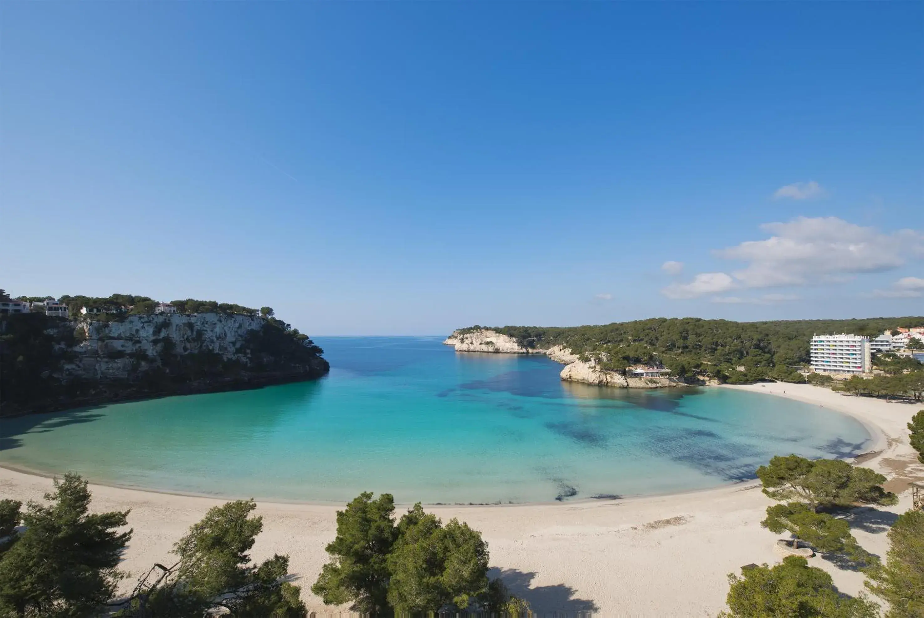 Bird's eye view in Meliá Cala Galdana