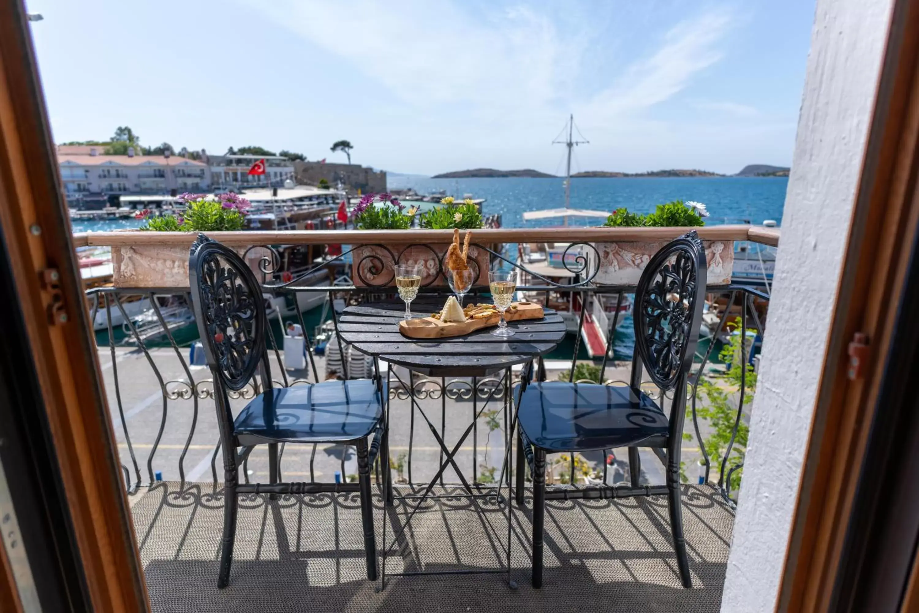 Balcony/Terrace in Hotel Karacam