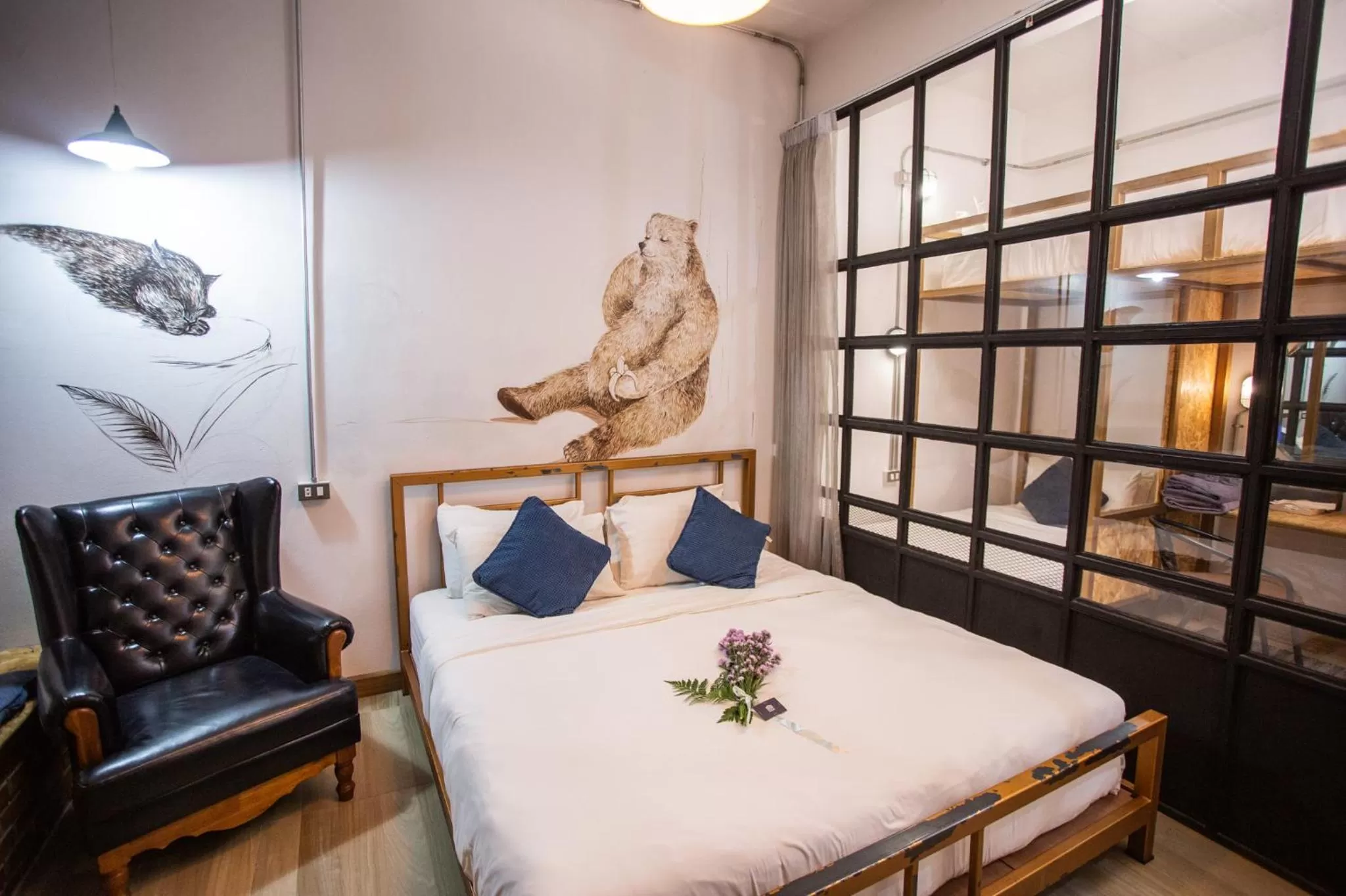 Bed in Indiego Space