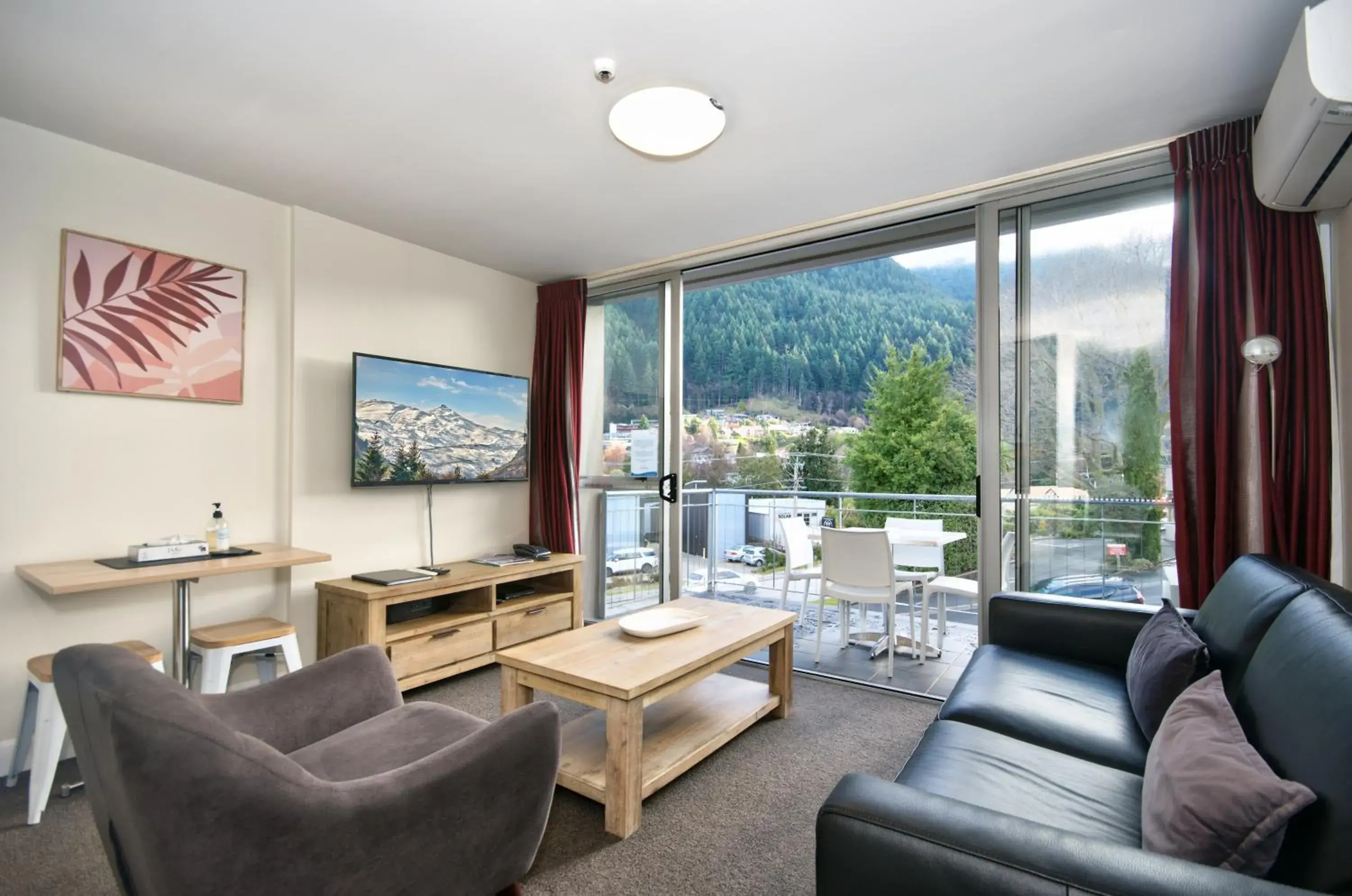 Seating Area in The Whistler Holiday Apartments