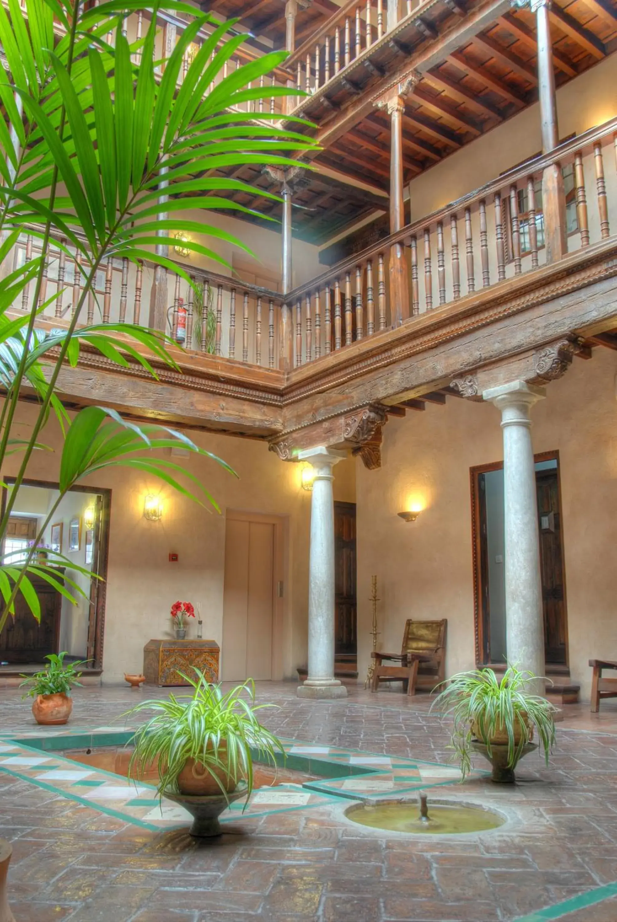 Balcony/Terrace in Hotel Casa Morisca