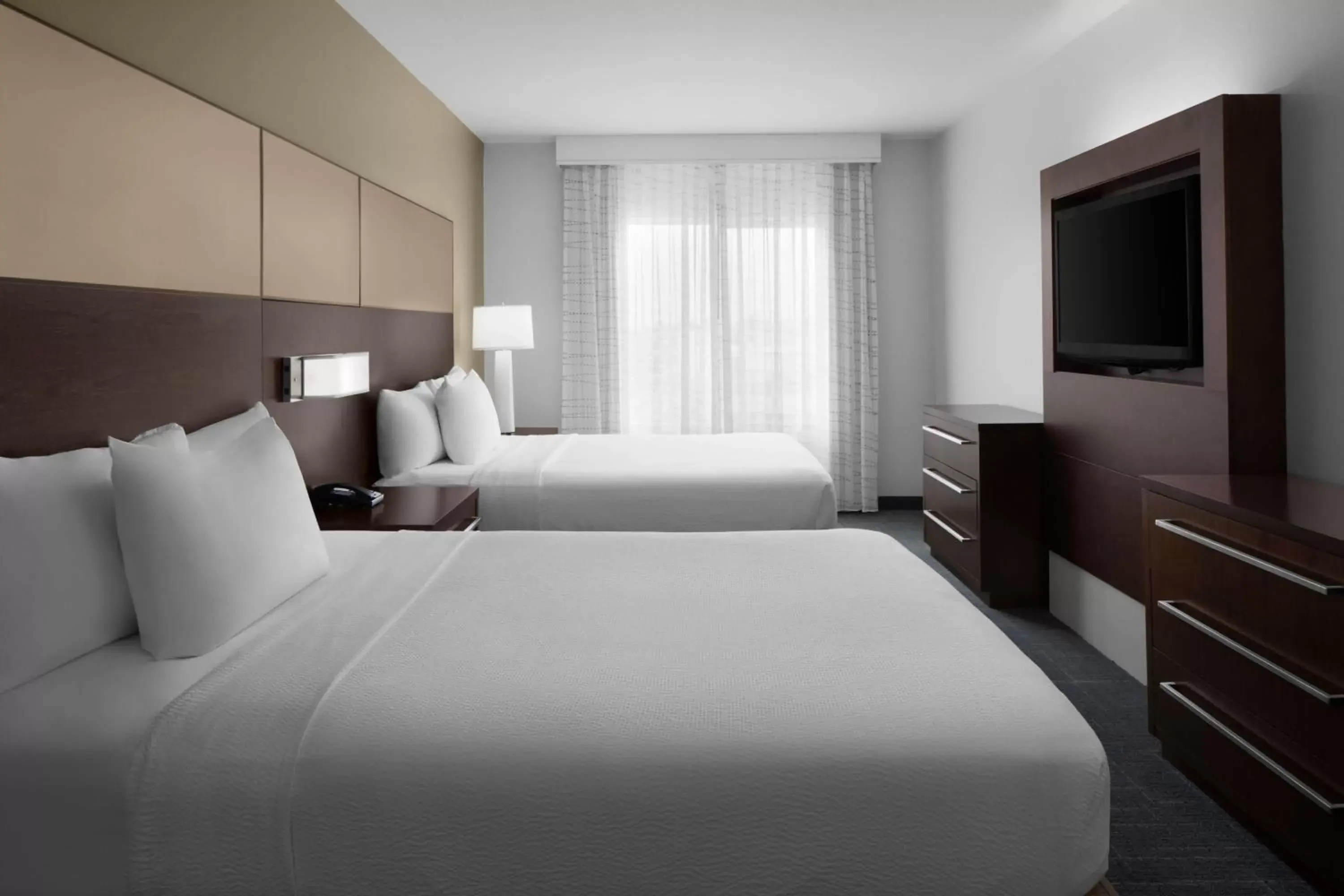 Bedroom, Bed in Residence Inn by Marriott Tustin Orange County