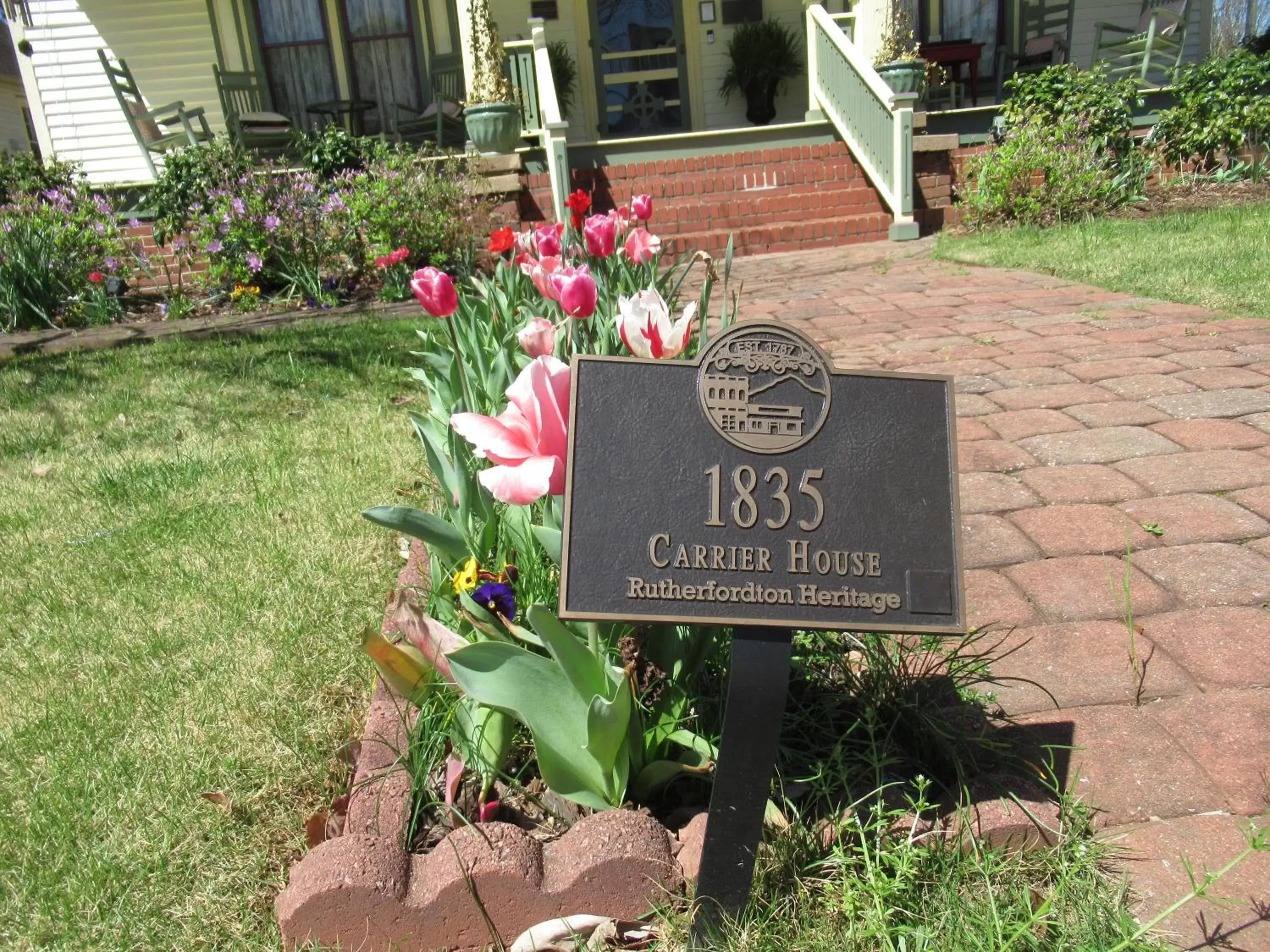 Property logo or sign in Carrier Houses Bed & Breakfast