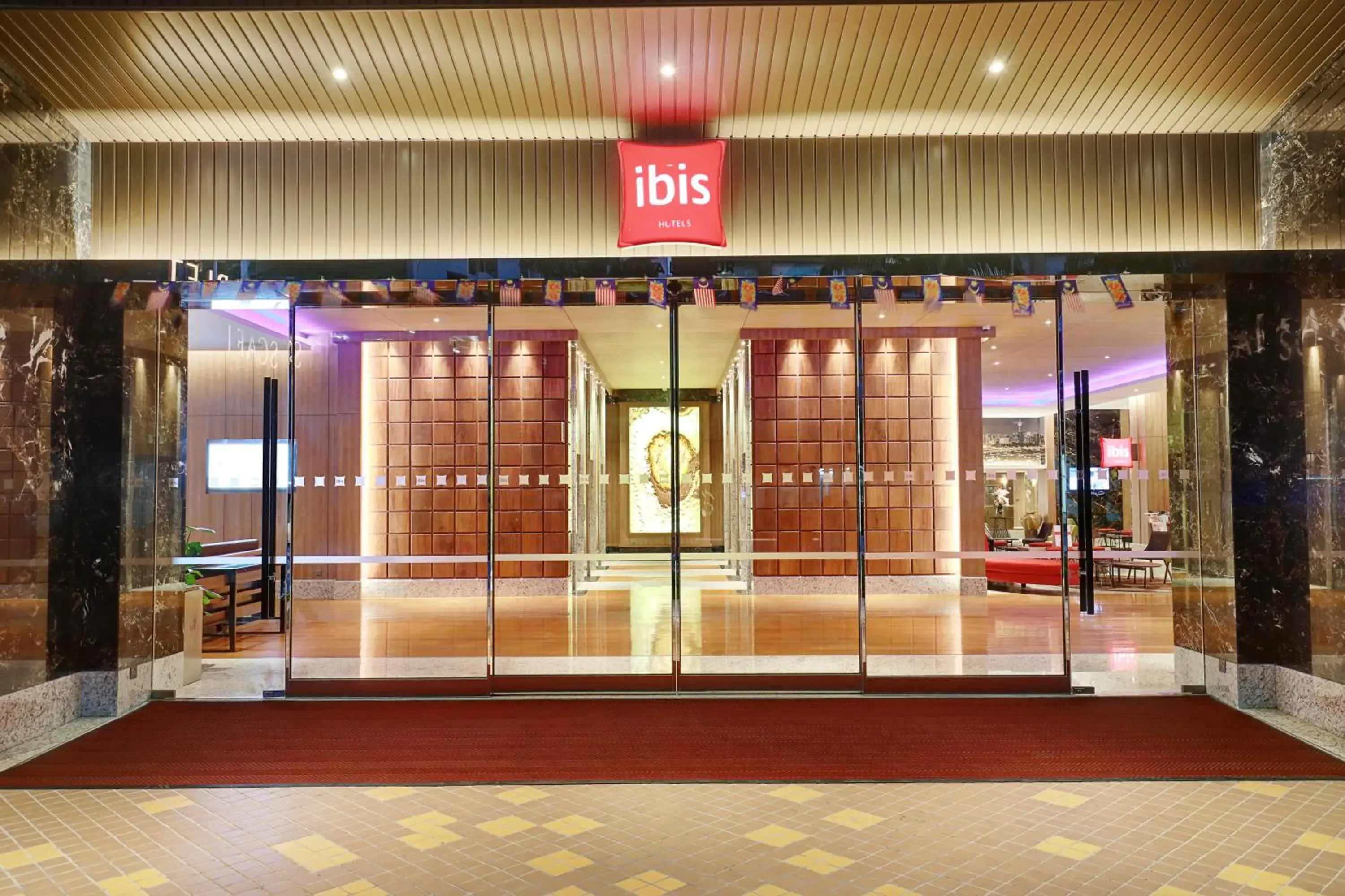 Facade/entrance in ibis Kuala Lumpur City Centre