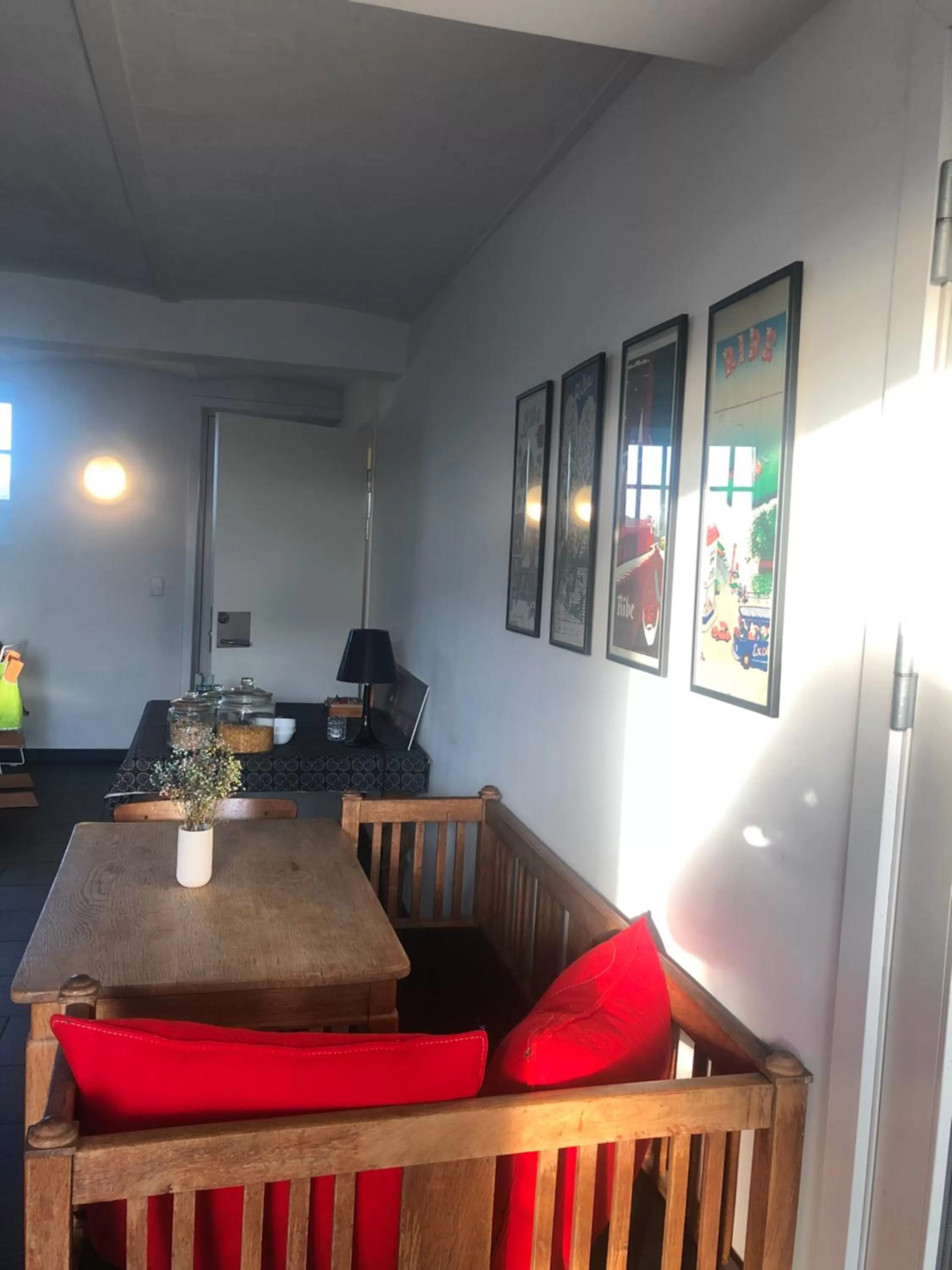 Living room in Bjerrumgaard bed and breakfast