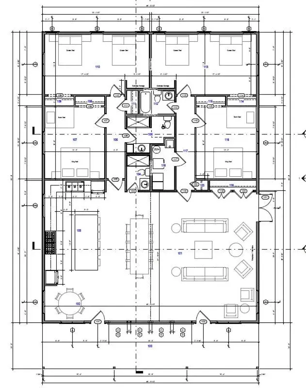 Floor Plan in Lewis & Clark Resort