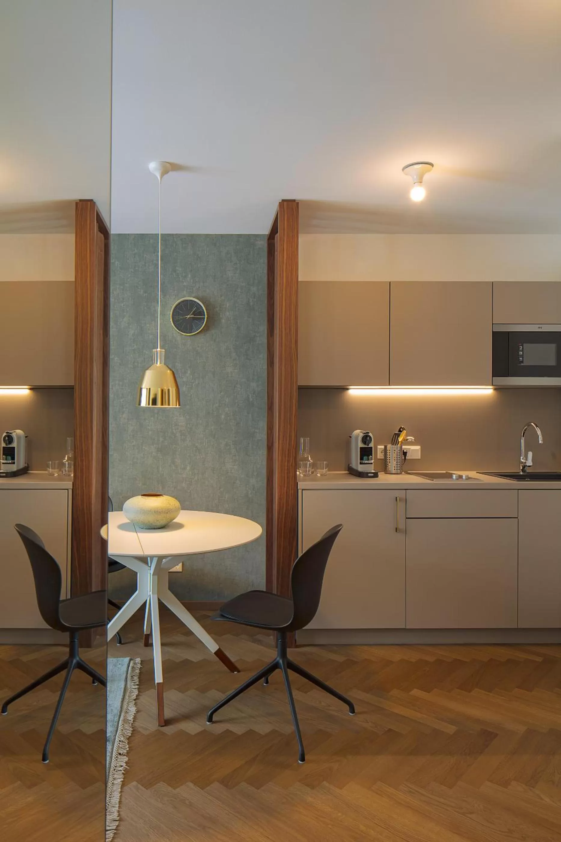 Seating area in DD Suites Serviced Apartments