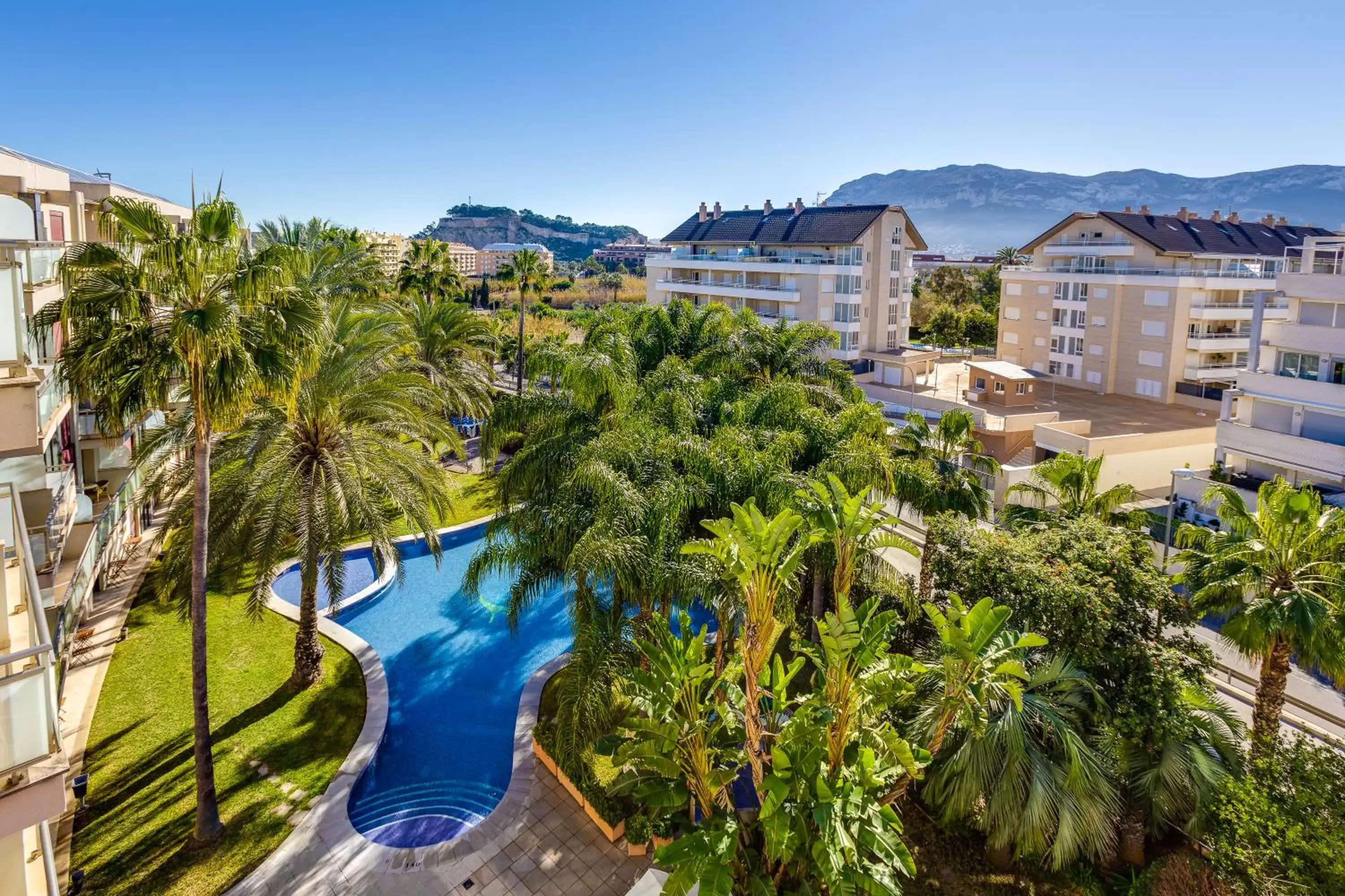 Garden view in Daniya Denia Spa & Business 4* Garden view in Daniya Denia Spa & Business 4*