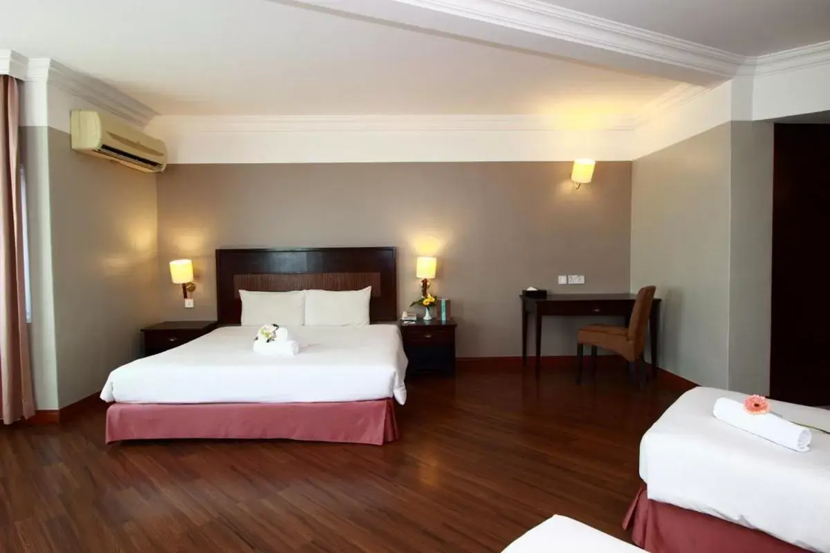 Bed in Grand Kampar Hotel