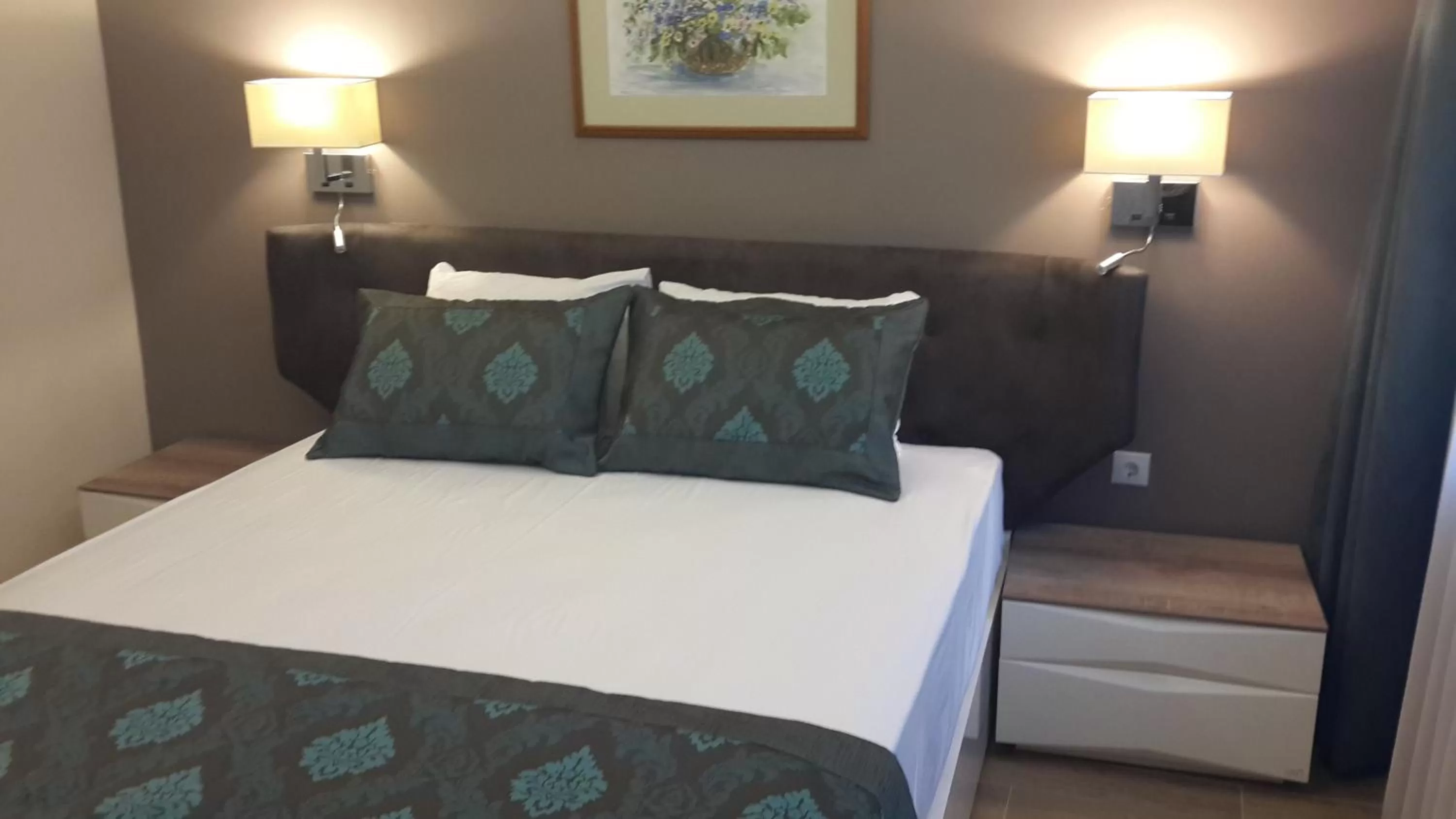 Bed in Sun Garden Apart Hotel