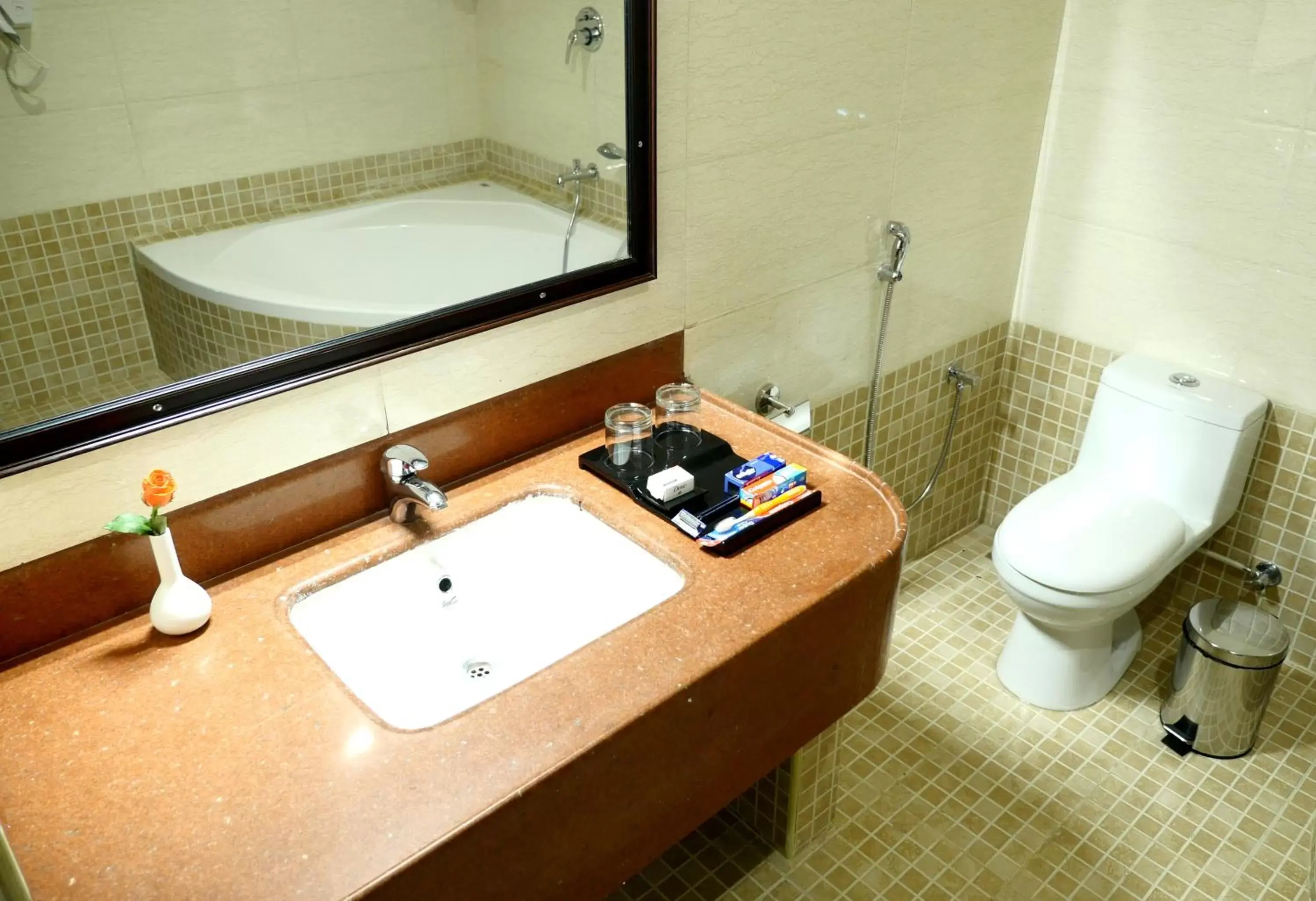 Bathroom in AVS Imperiaa Karaikal Bathroom in AVS Imperiaa Karaikal