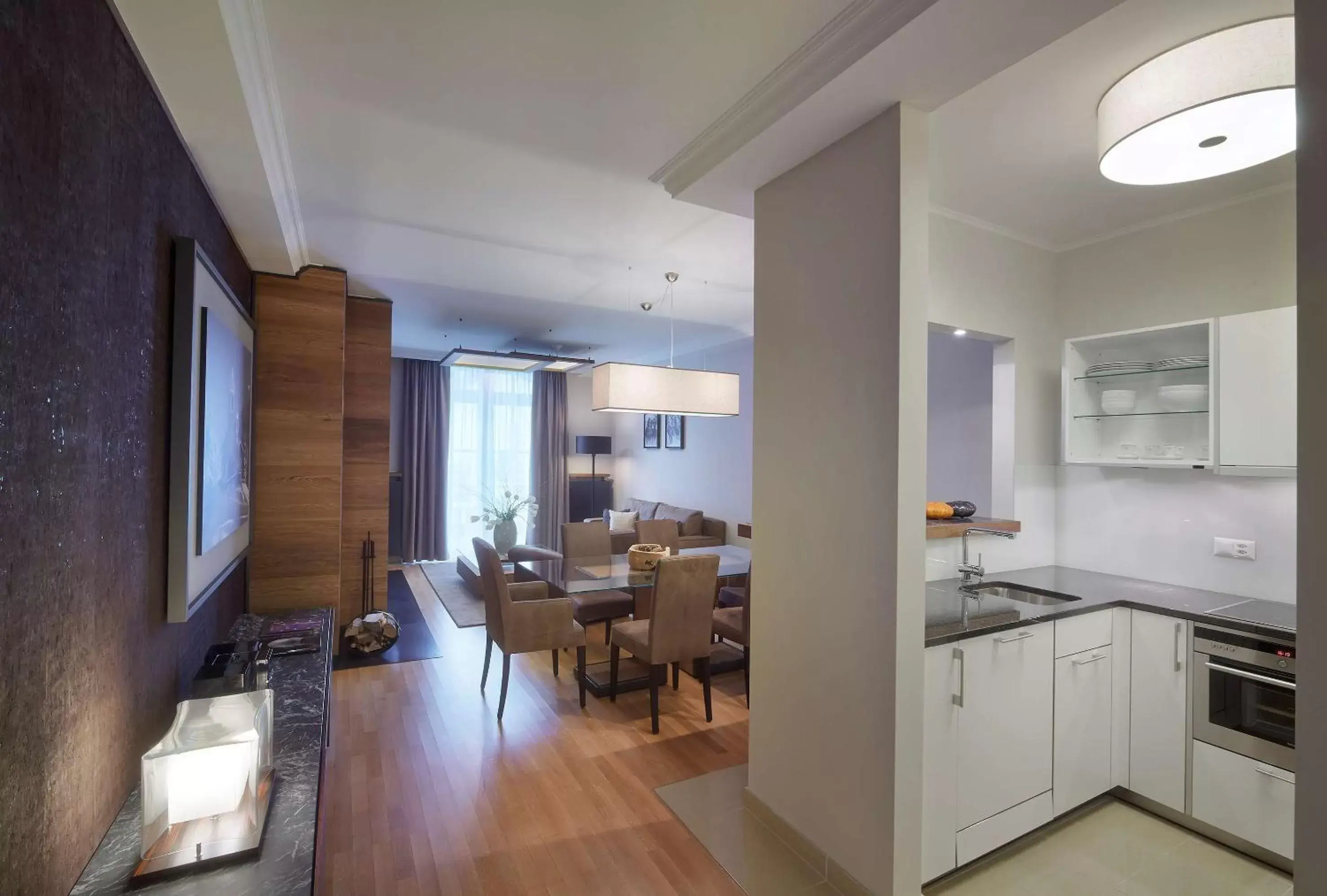 Photo of the whole room, Kitchen/Kitchenette in Grand Hotel des Bains Kempinski