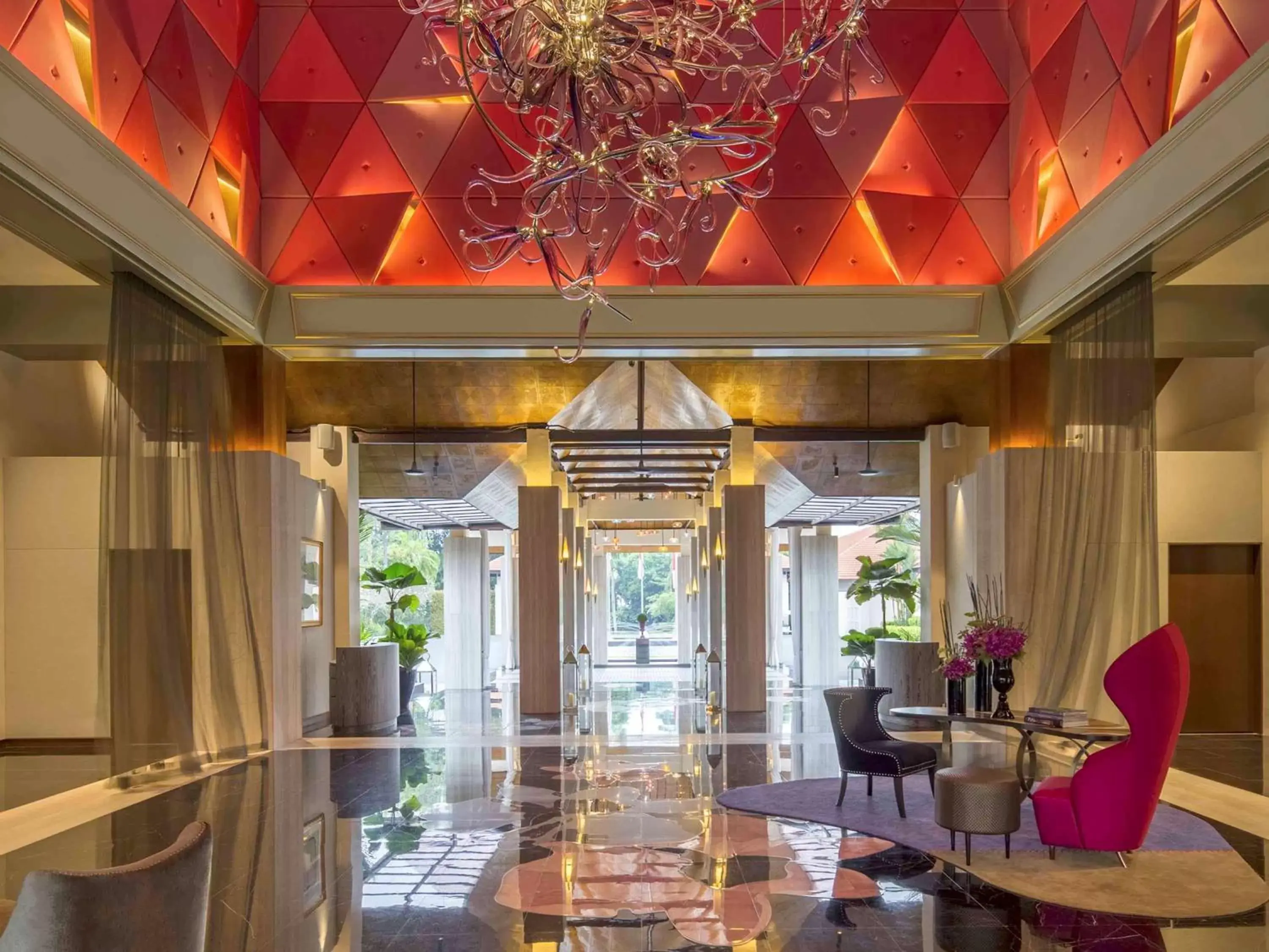 Property building, Lobby/Reception in Sofitel Singapore Sentosa Resort & Spa