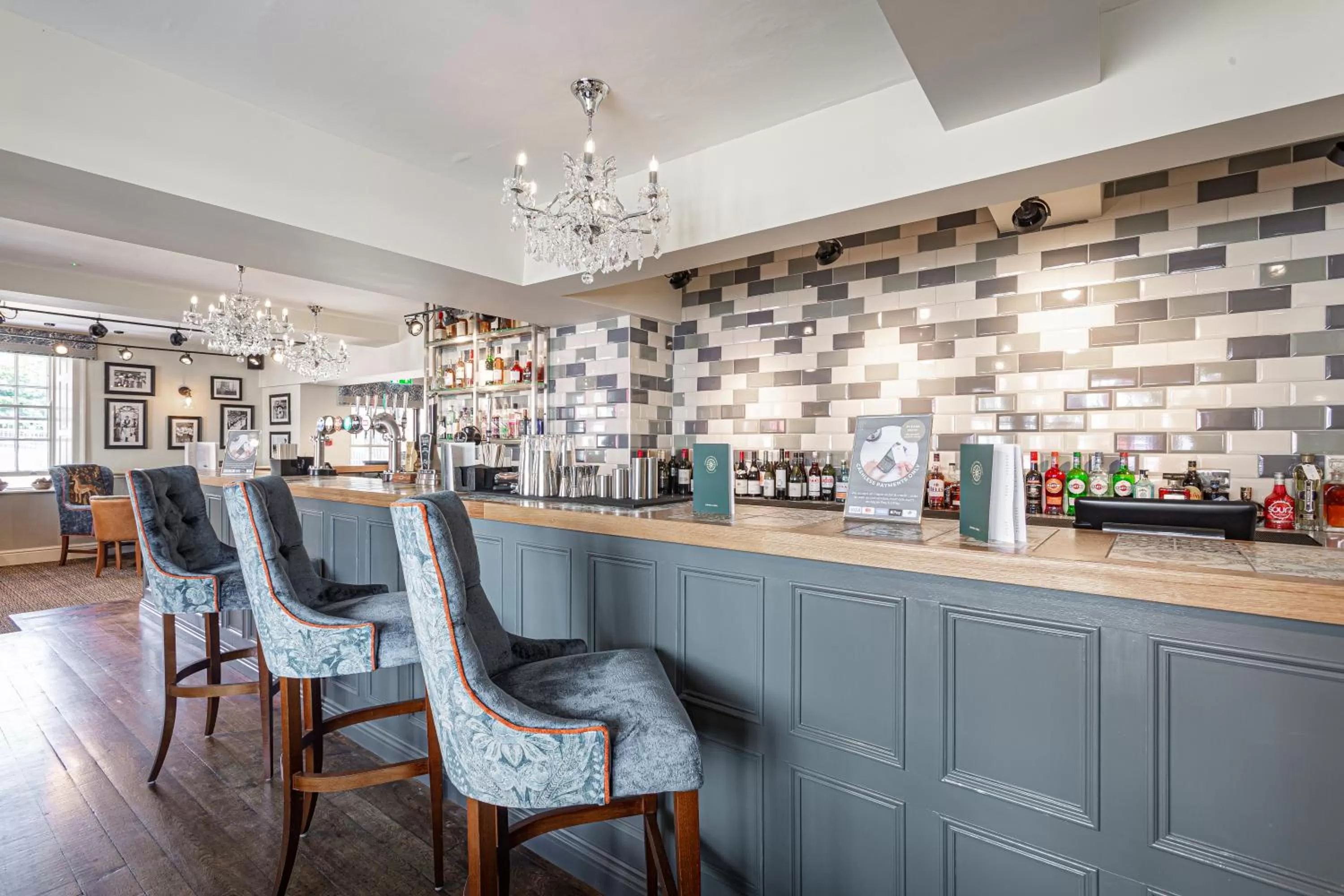 Lounge or bar in The Crown Hotel, Boroughbridge, North Yorkshire - The Coaching Inn Group