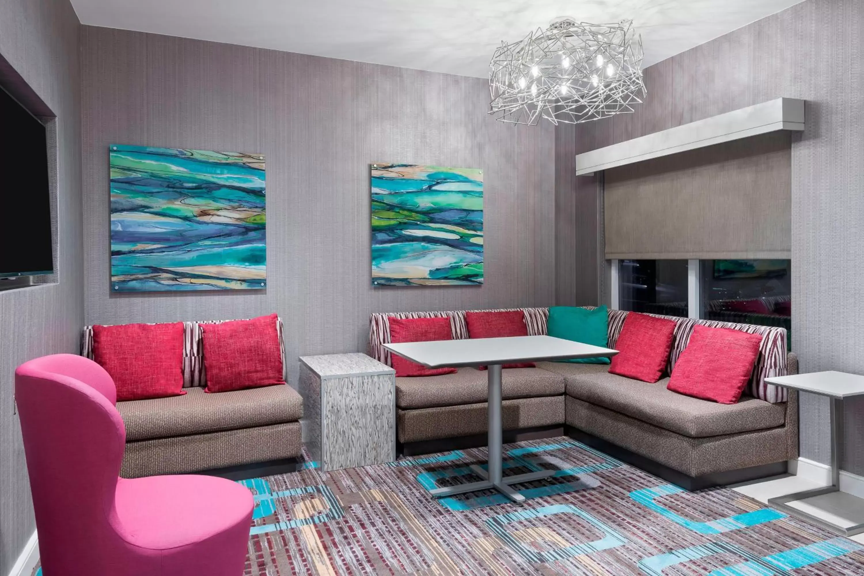 Lobby or reception, Seating Area in Residence Inn Tampa Downtown