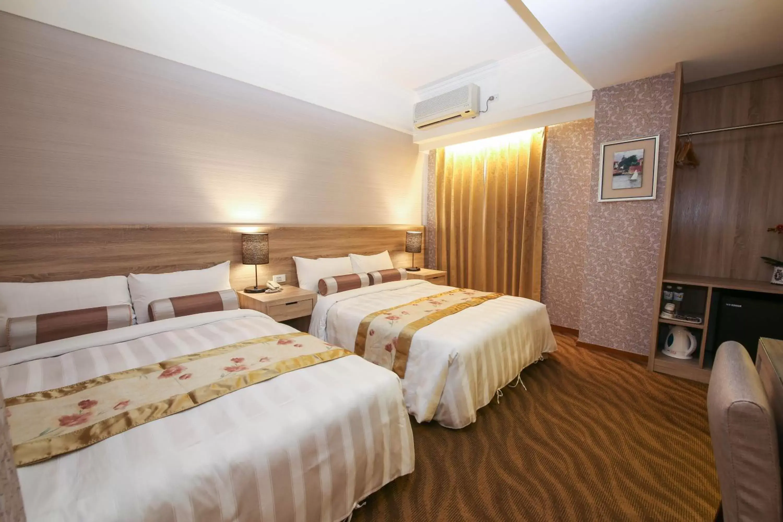 Bed in Unique Hotel