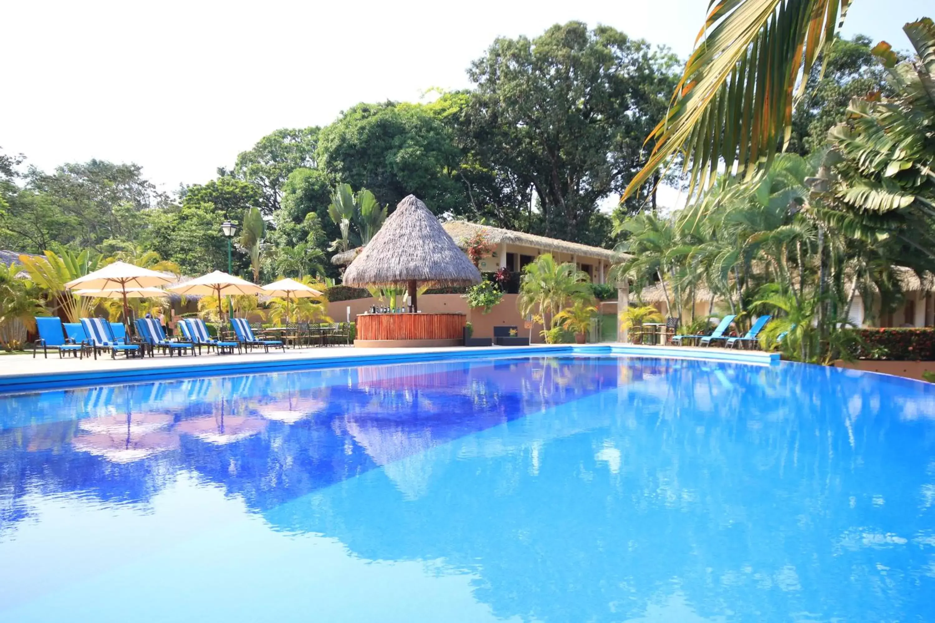 Pool view, Swimming Pool in Hotel Villa Mercedes Palenque