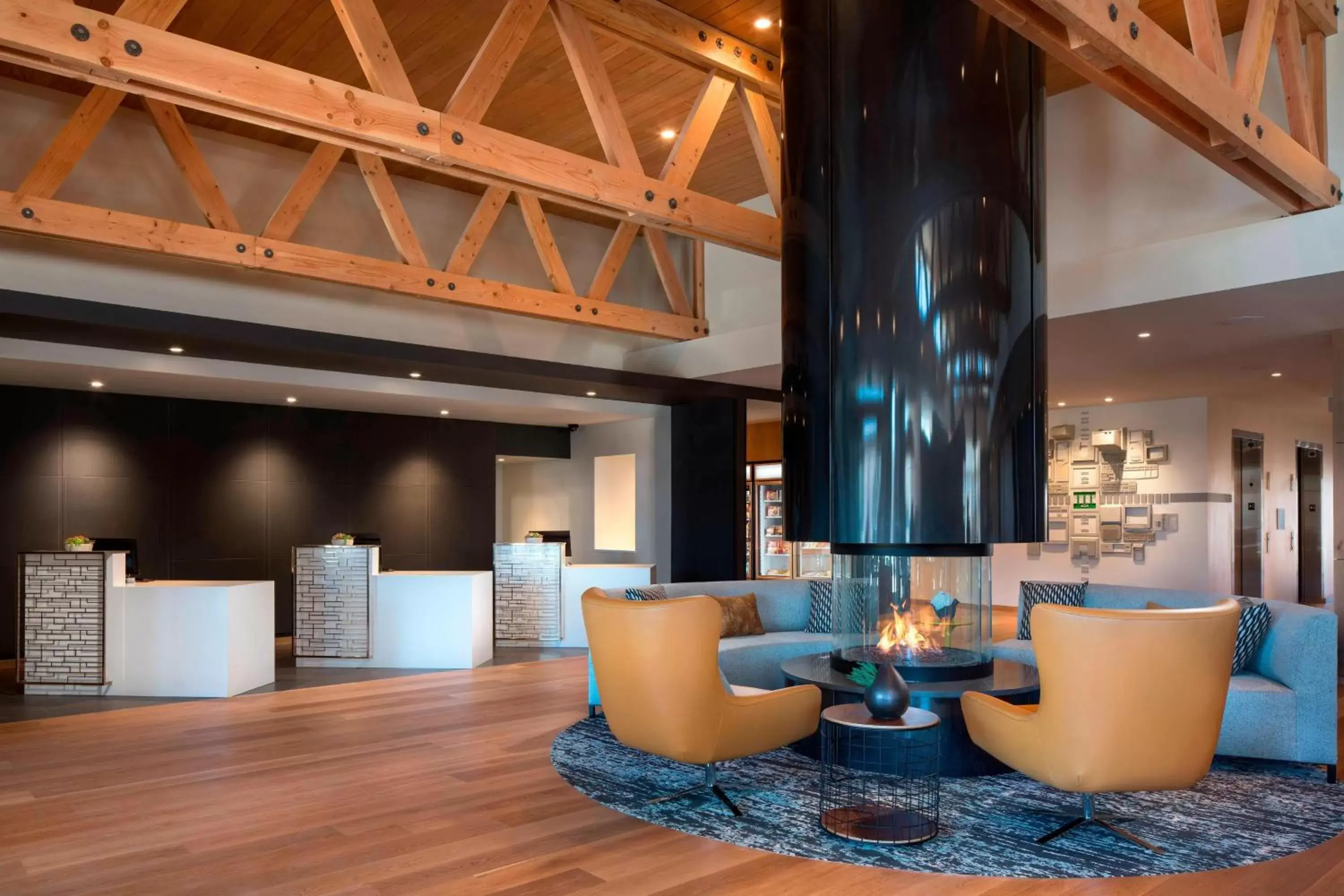 Lobby or reception, Lobby/Reception in Residence Inn by Marriott Redwood City San Carlos