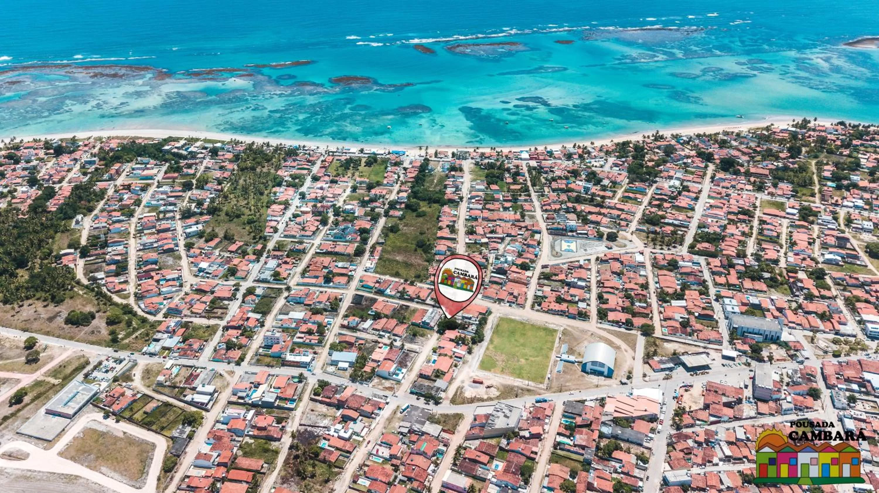 Bird's eye view in Pousada Cambará