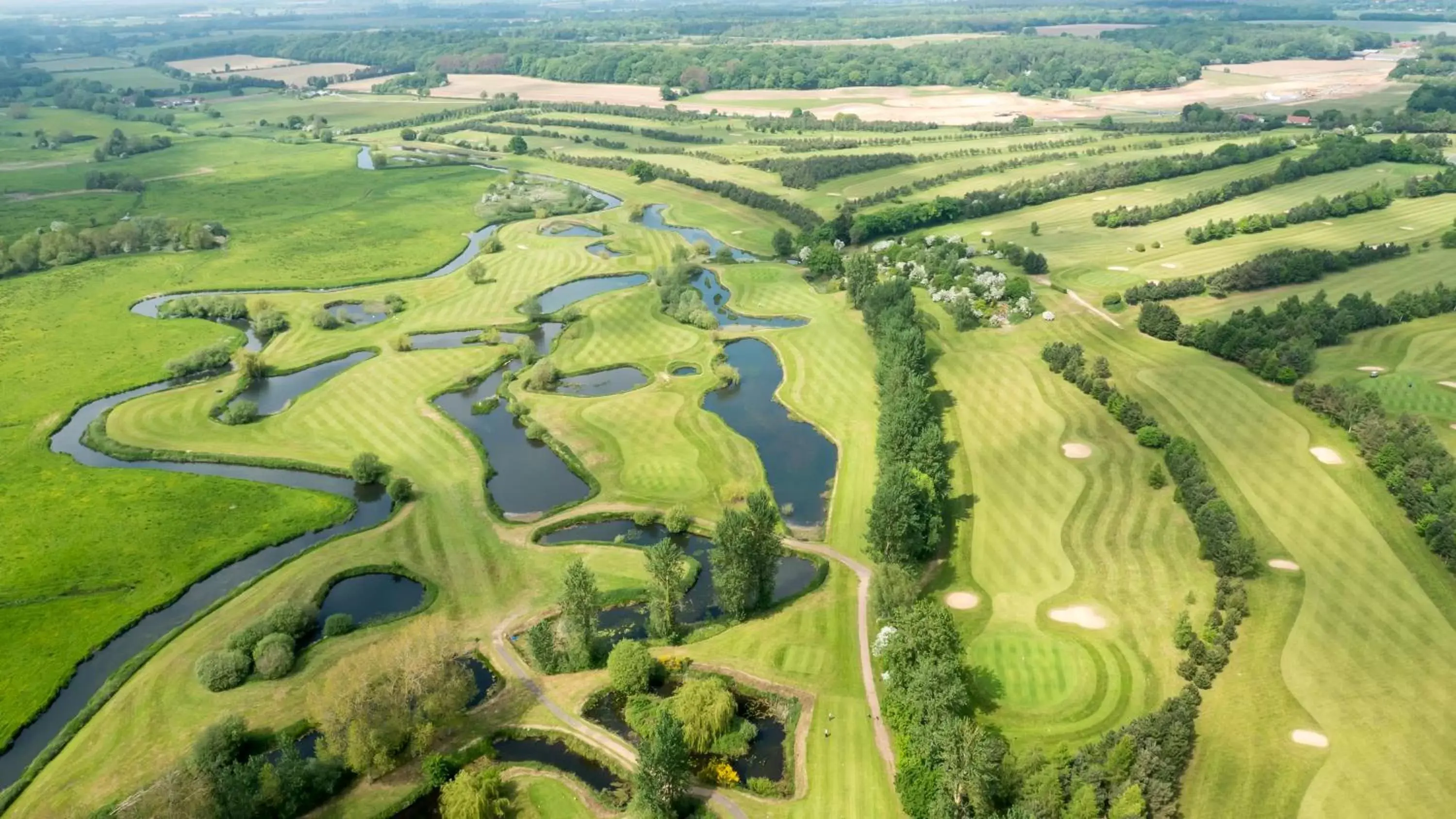 Fishing, Bird's-eye View in Wensum Valley Hotel Golf and Country Club