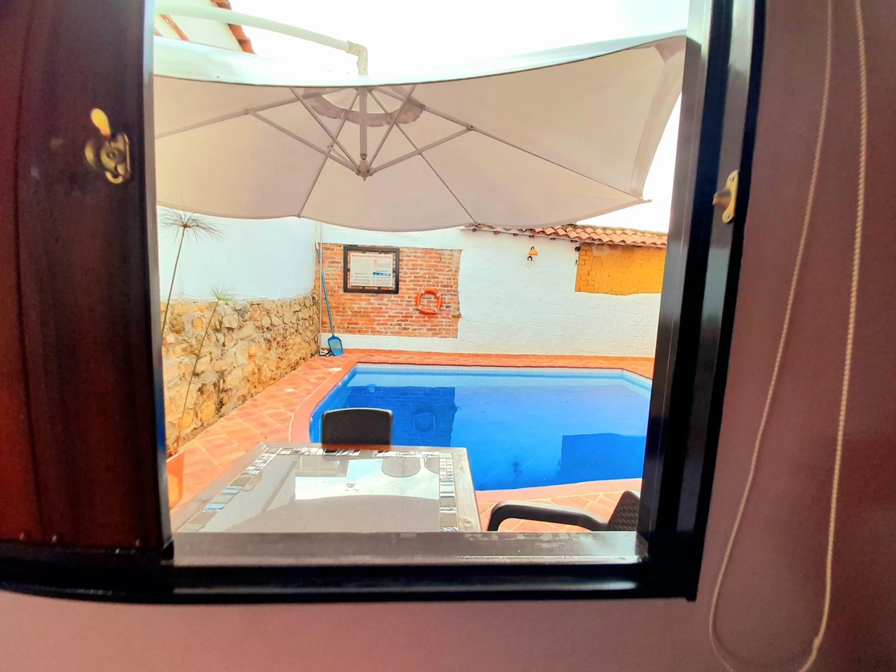 Pool View in Hotel Villa Del Socorro