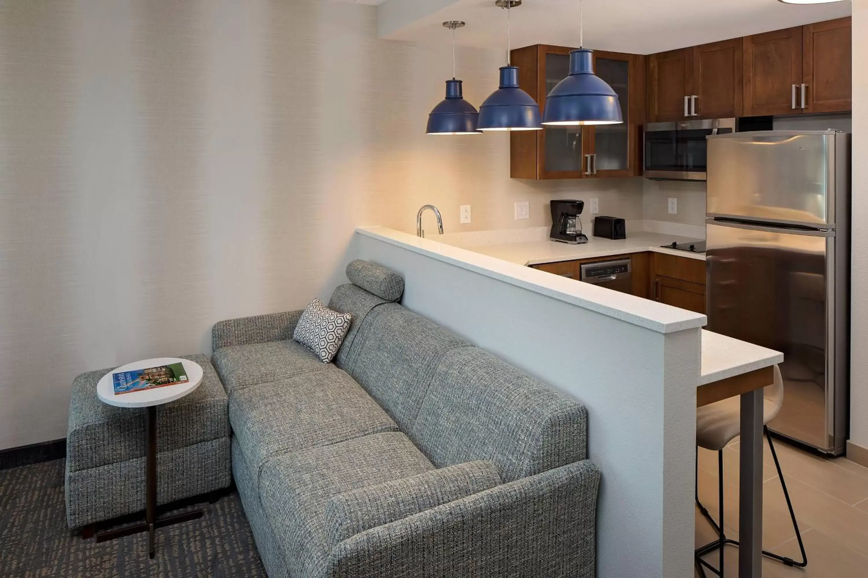 Kitchen or kitchenette, Seating Area in Residence Inn by Marriott Charleston Summerville