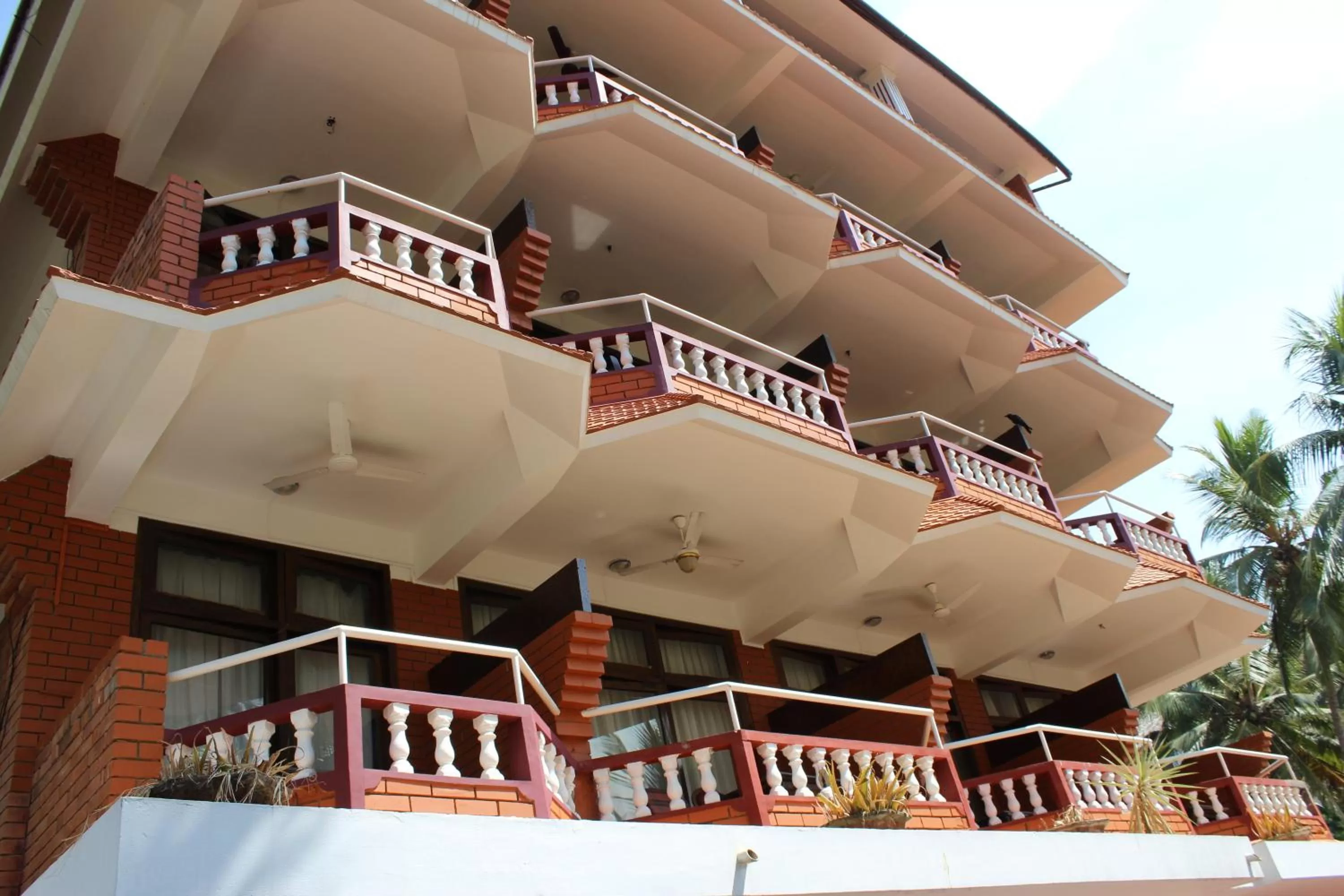 Property building in Vijaya Varma Beach Resort