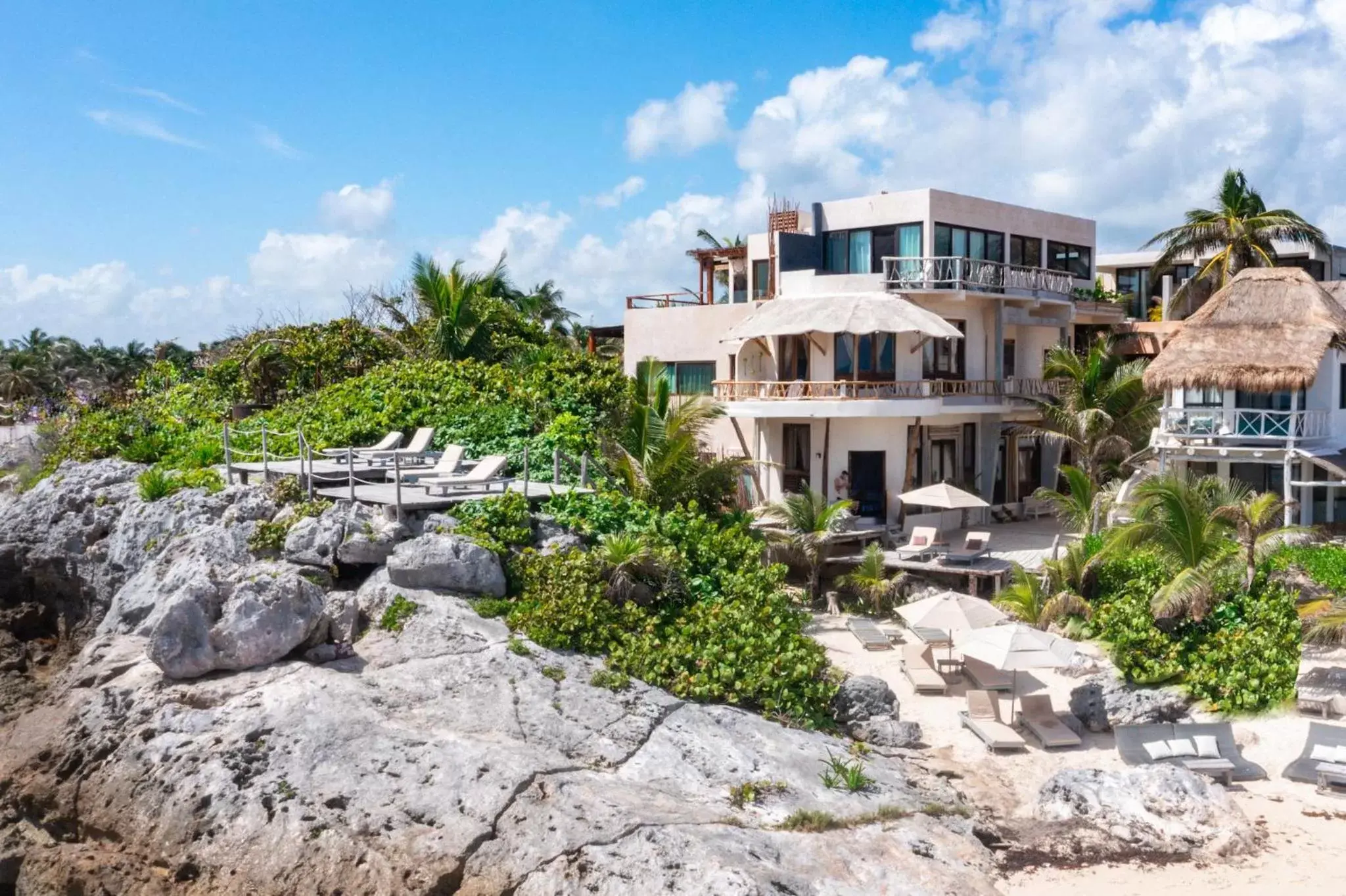 Property Building in La Posada del Sol Boutique Hotel Tulum