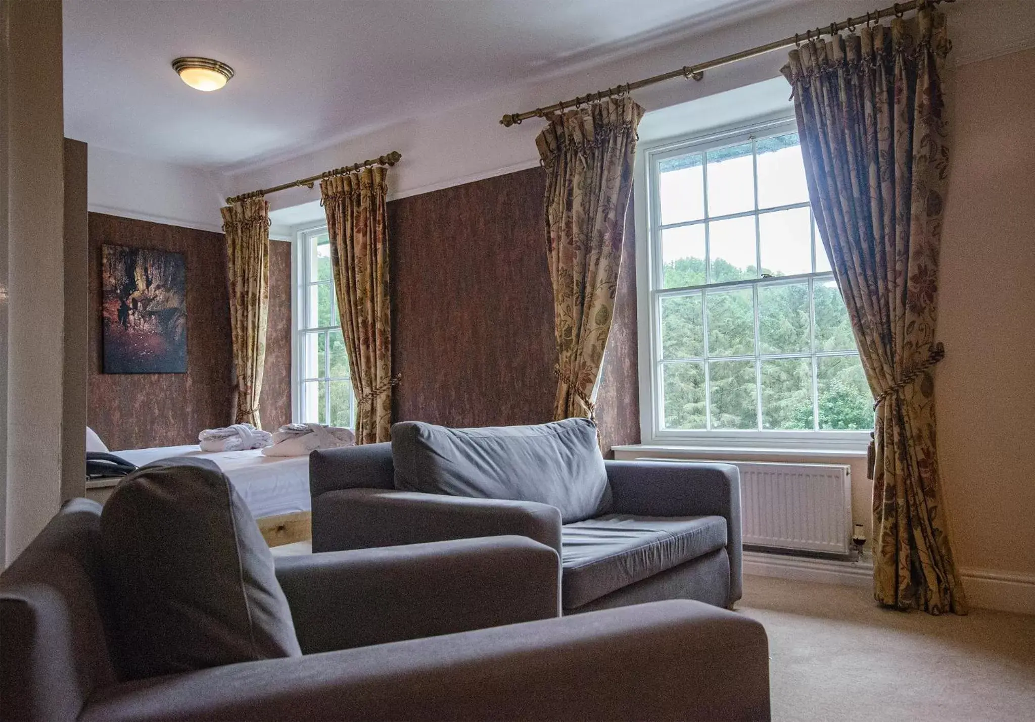 Seating Area in Royal Victoria Hotel Snowdonia