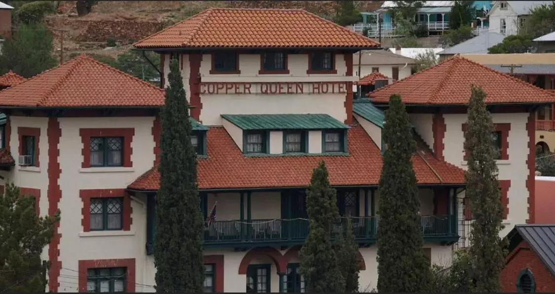 Property building in Copper Queen Hotel