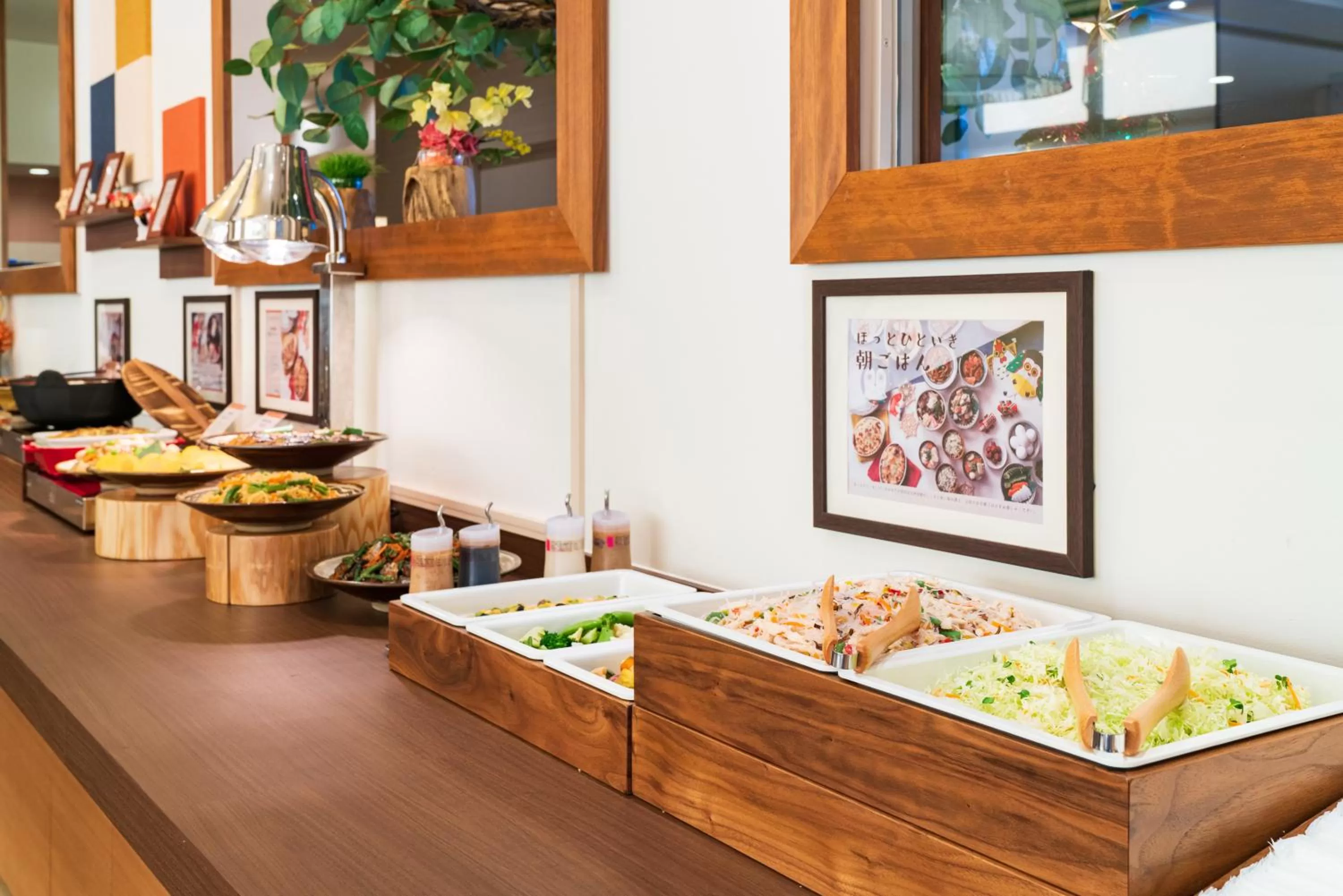 Food and drinks in Vessel Hotel Kanda Kitakyushu Airport