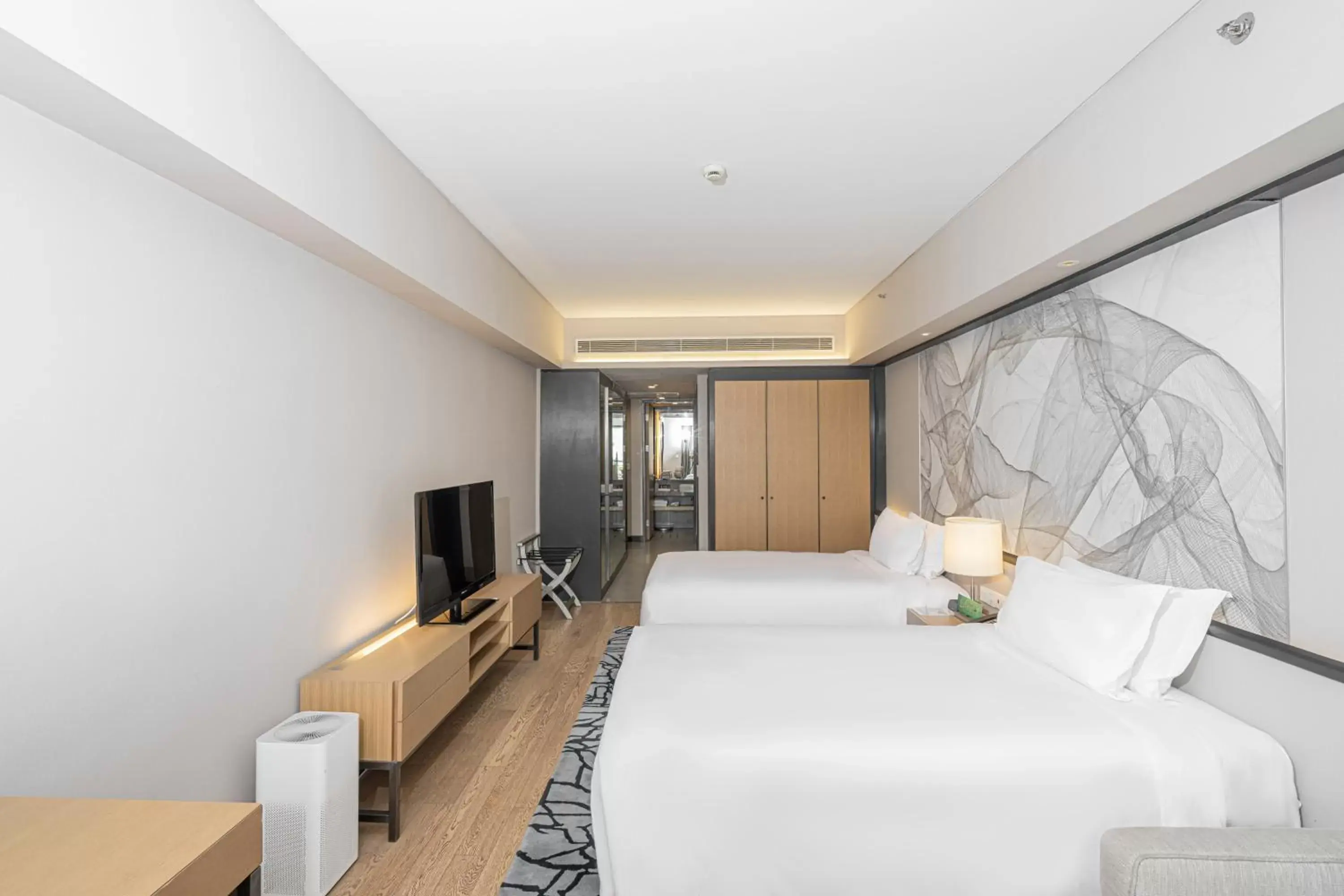 Bed in Fraser Residence Shanghai