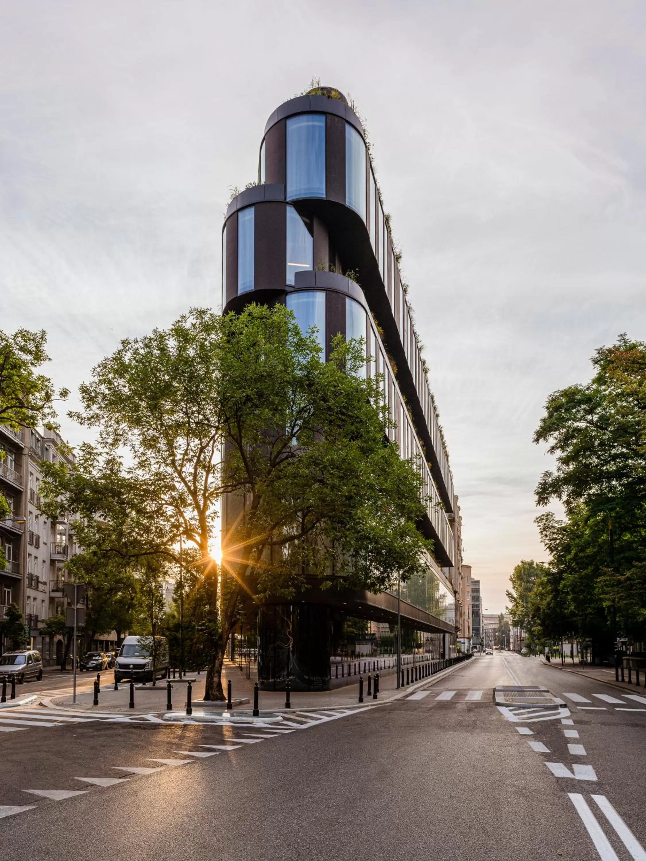 Property building in Nobu Hotel Warsaw