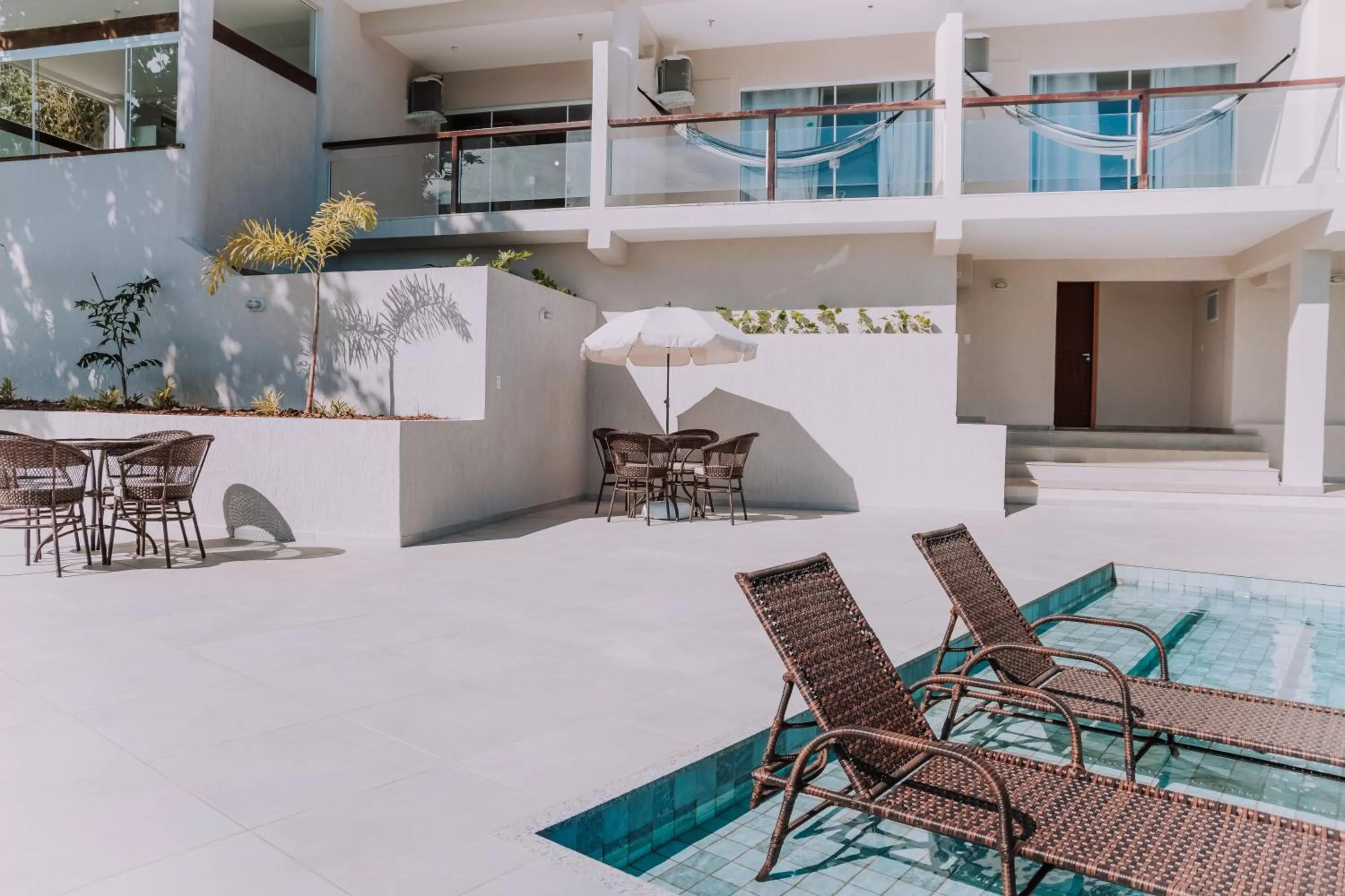 Balcony/Terrace in Pousada Peninsula de Buzios