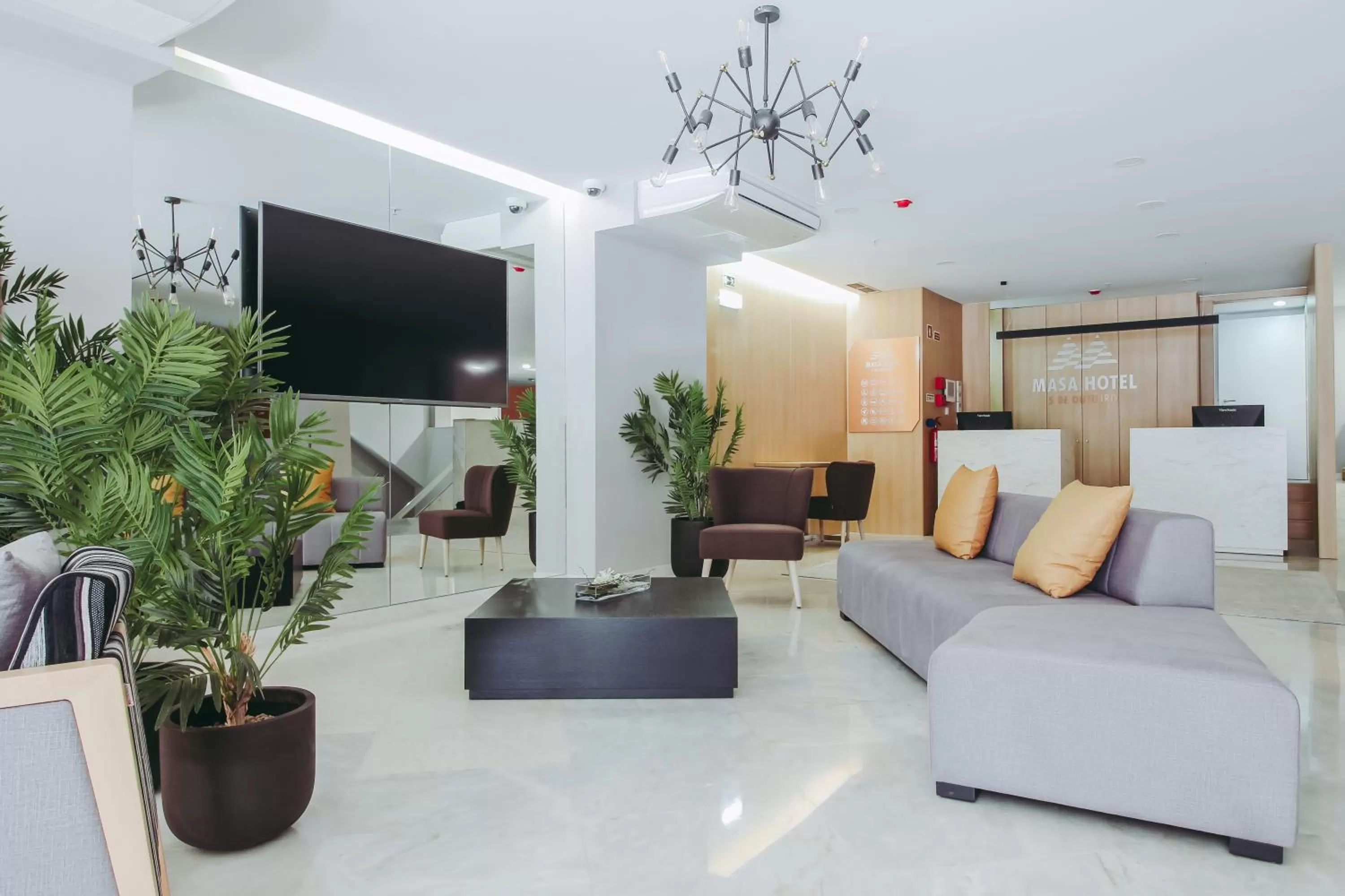 Living room in Masa Hotel 5 de Outubro