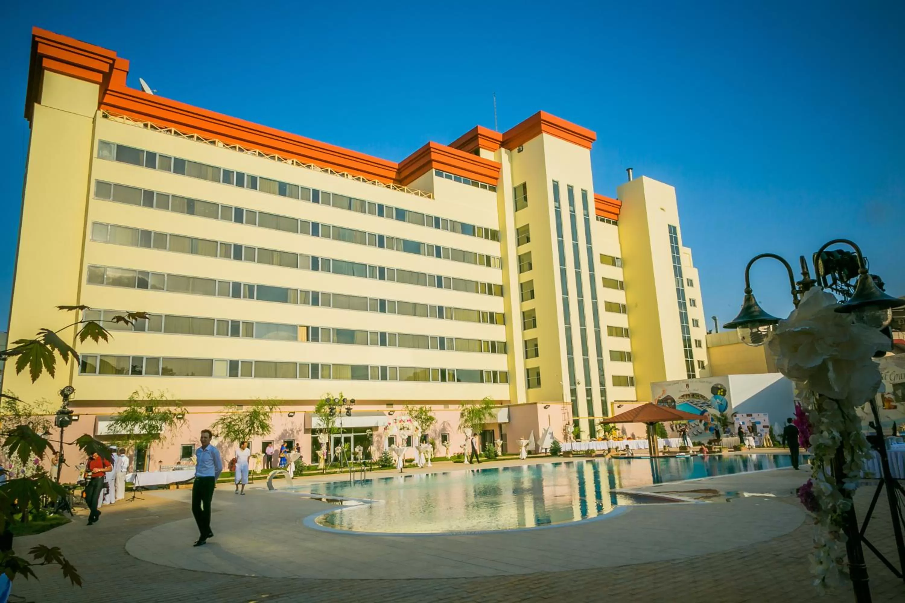 Facade/entrance in Grand Mir Hotel