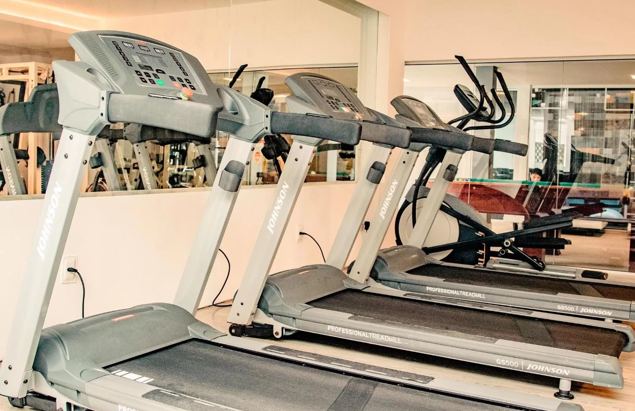 Fitness centre/facilities in Hotel Rieger