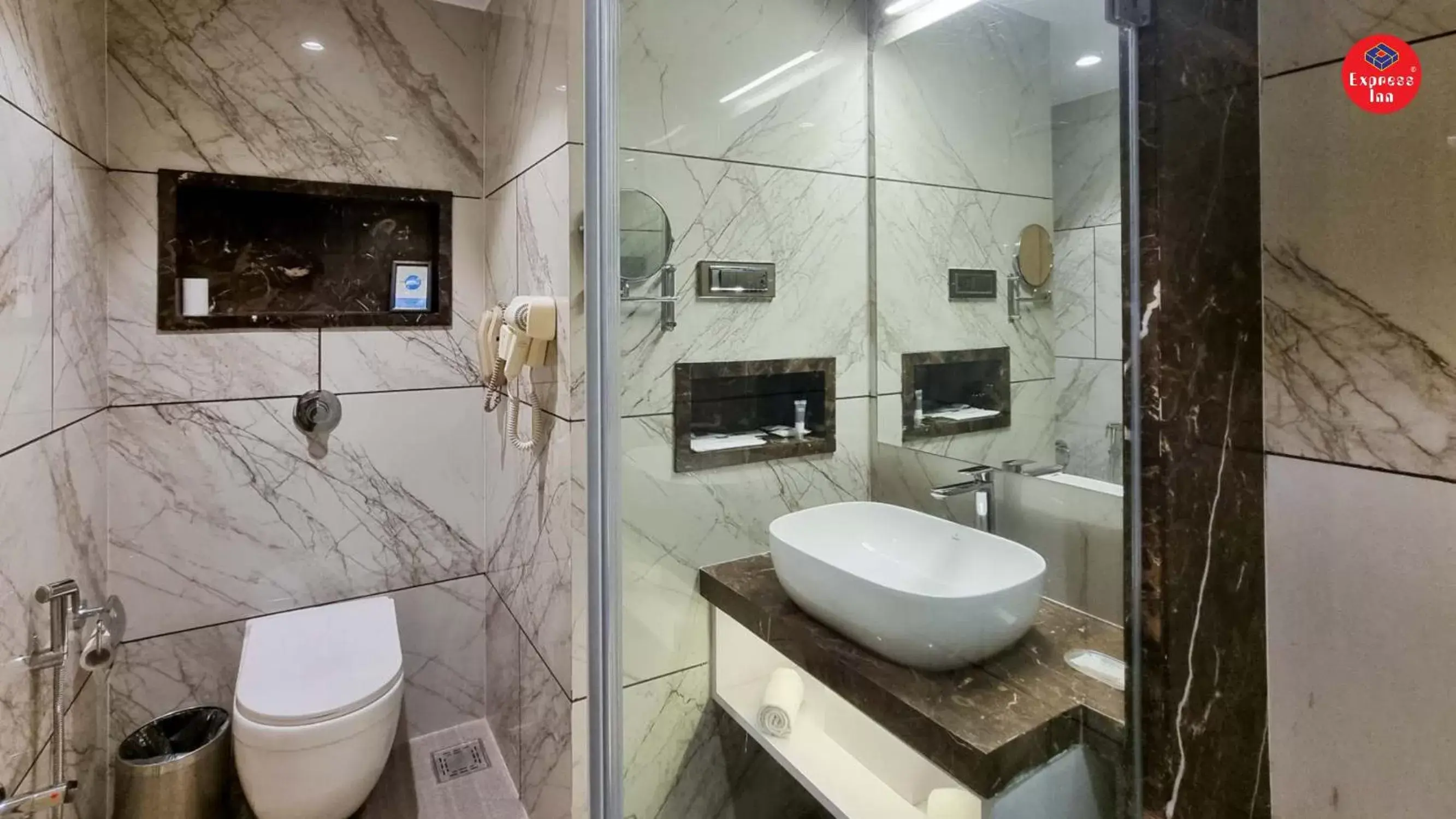 Toilet, Bathroom in Express Inn The Business Luxury Hotel