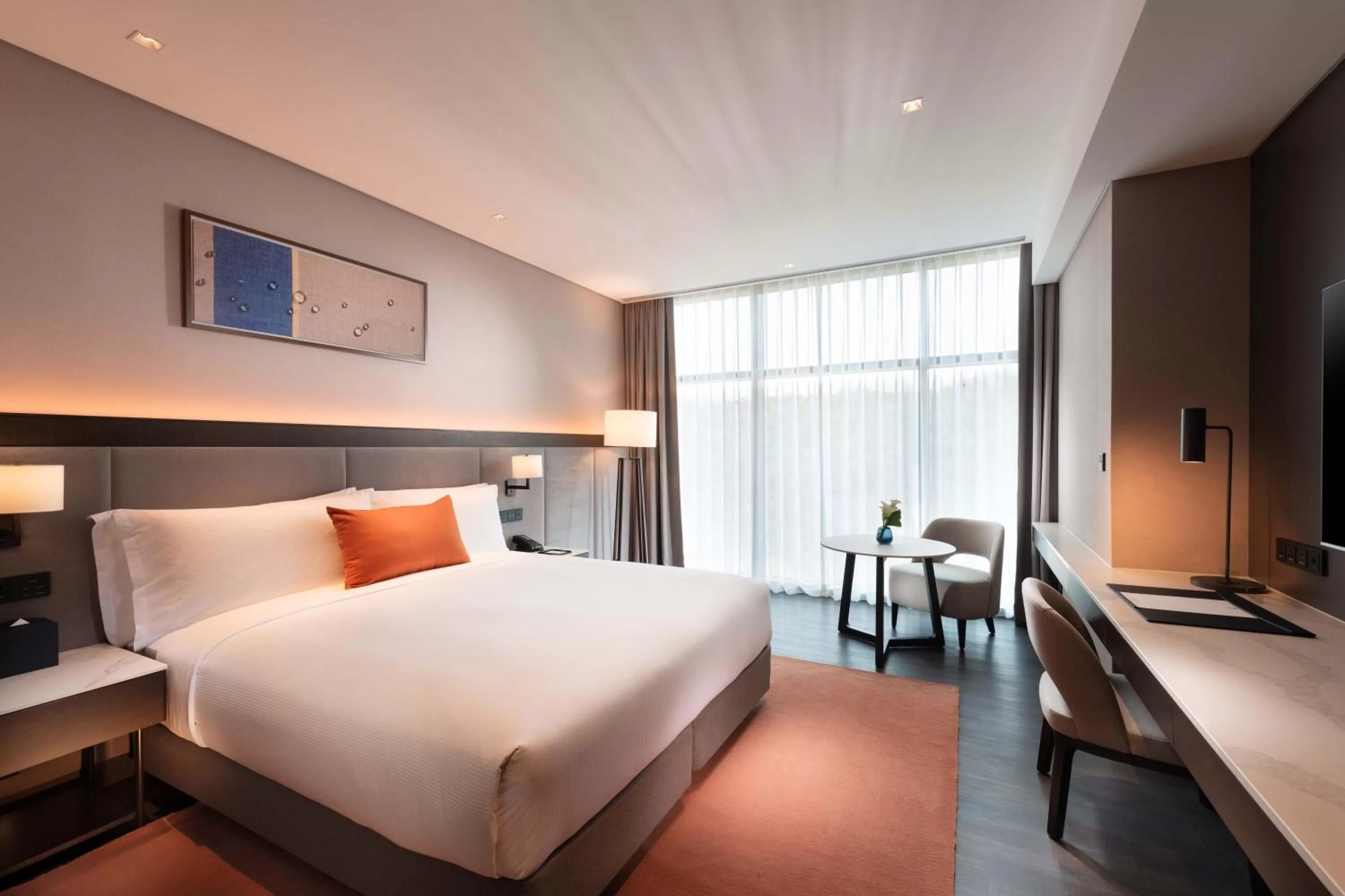 Bedroom, Bed in DoubleTree By Hilton Seoul Pangyo