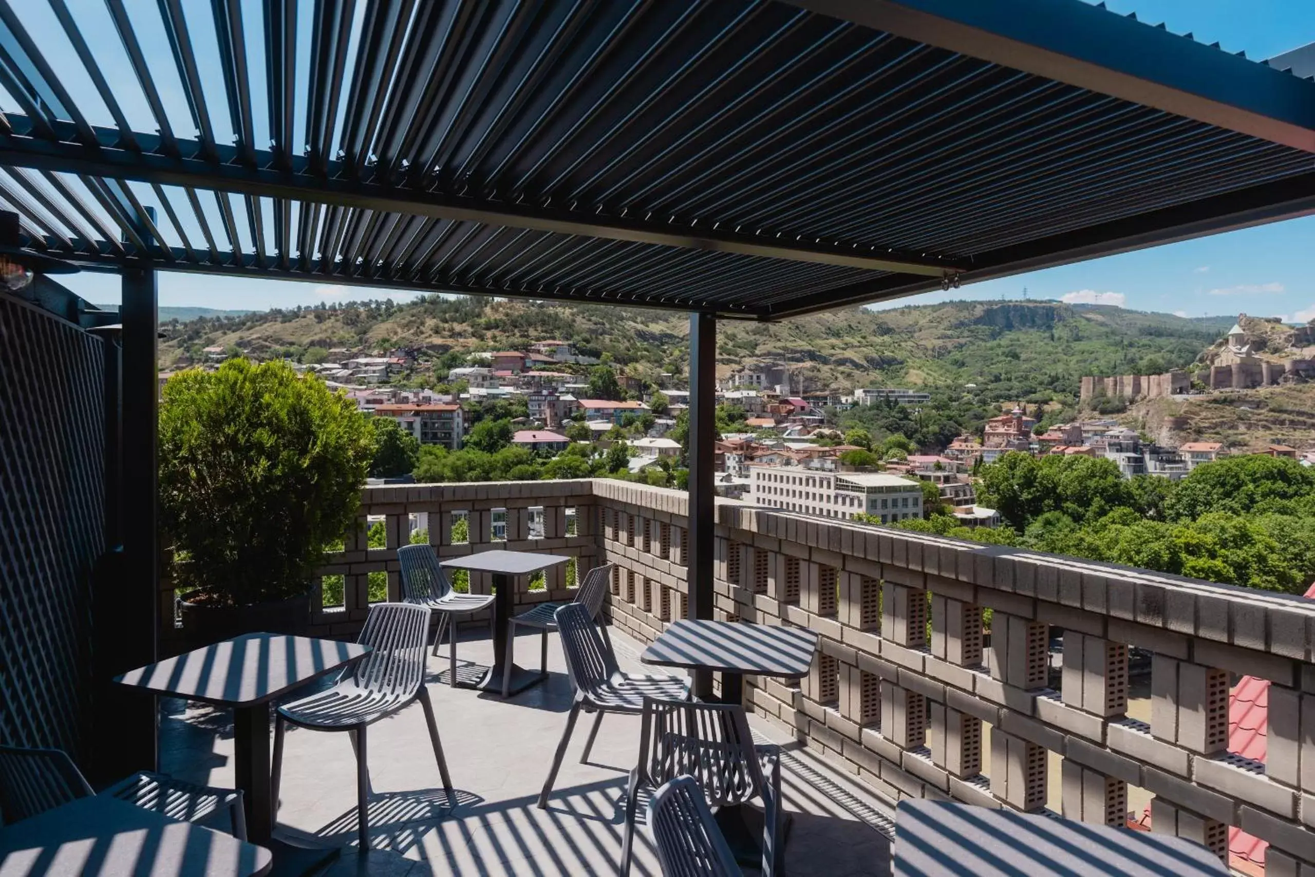 Balcony/Terrace in Sandali Metekhi Boutique Hotel