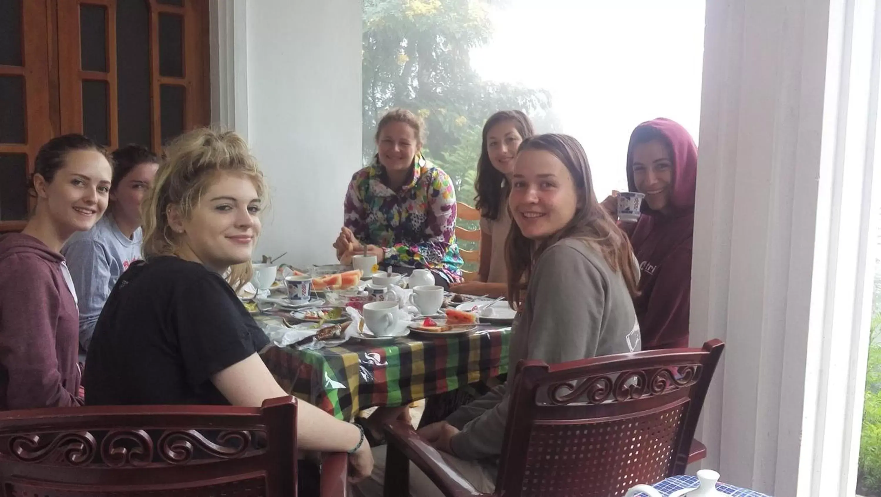 Family Room with Mountain View in Blue Ribbon Homestay Family Room with Mountain View in Blue Ribbon Homestay