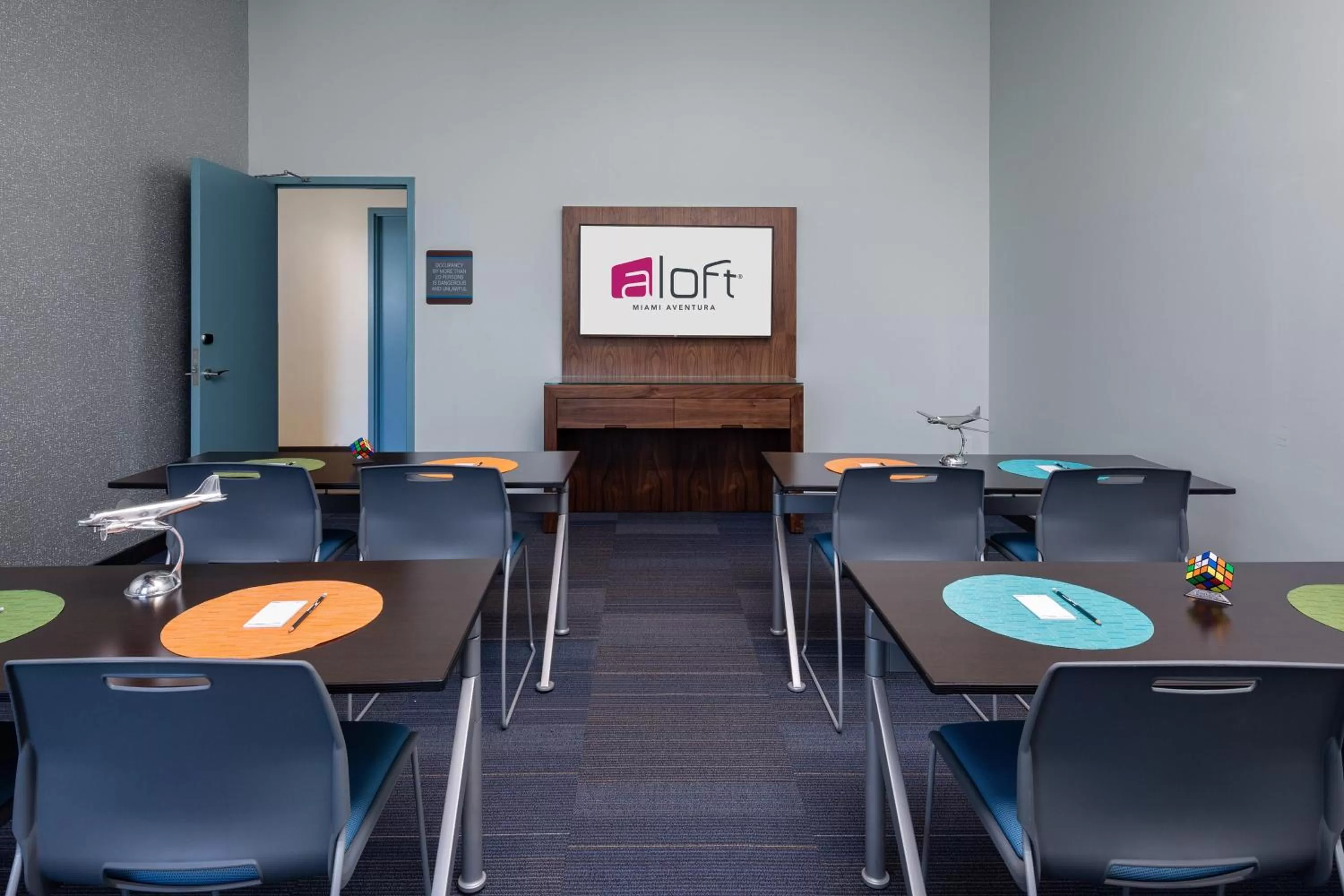 Meeting/conference room in Aloft Miami Aventura