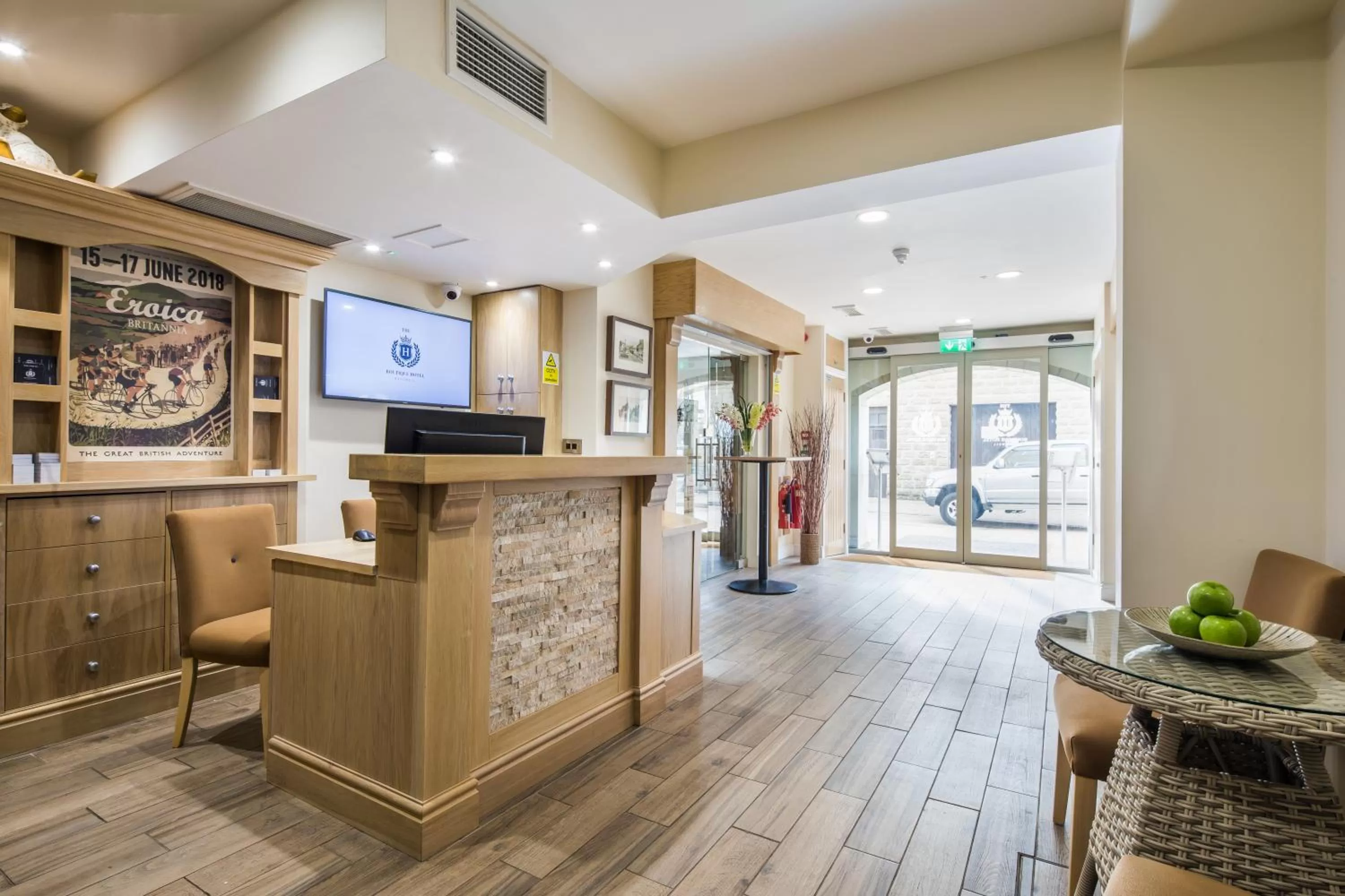 Lobby or reception in The H Boutique Hotel