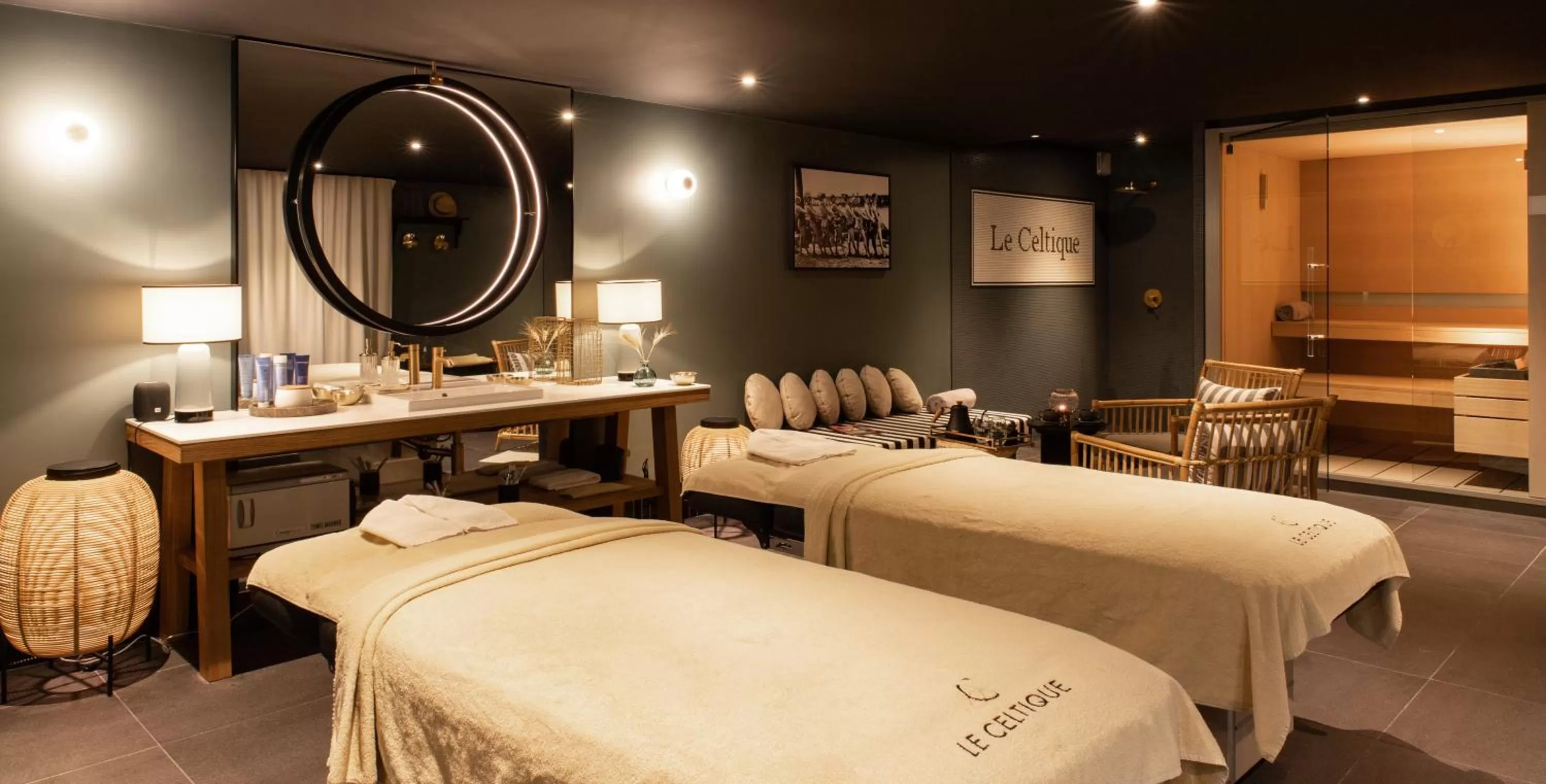 Massage in Le Celtique & Spa