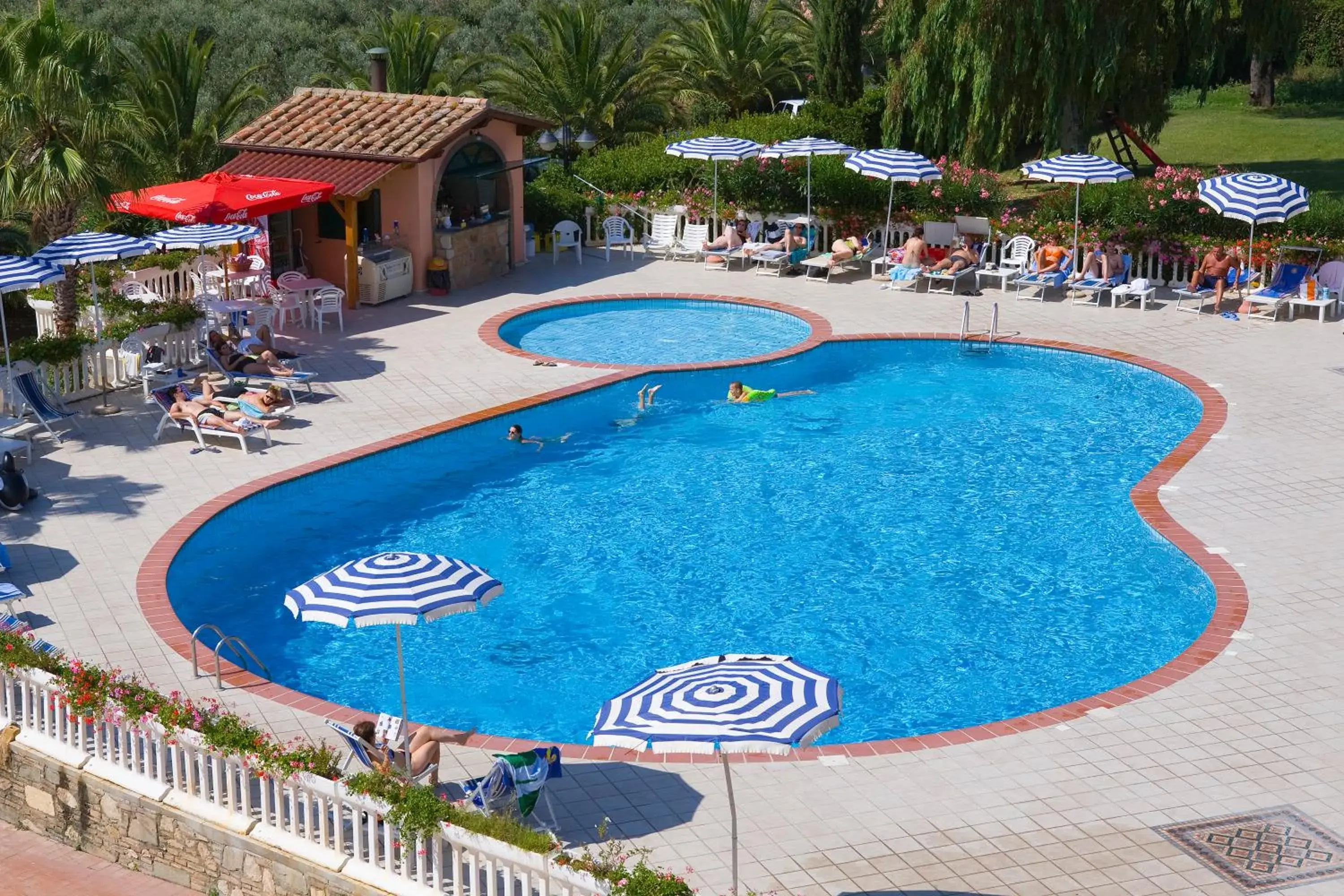 Swimming pool, Pool View in Agrihotel Elisabetta