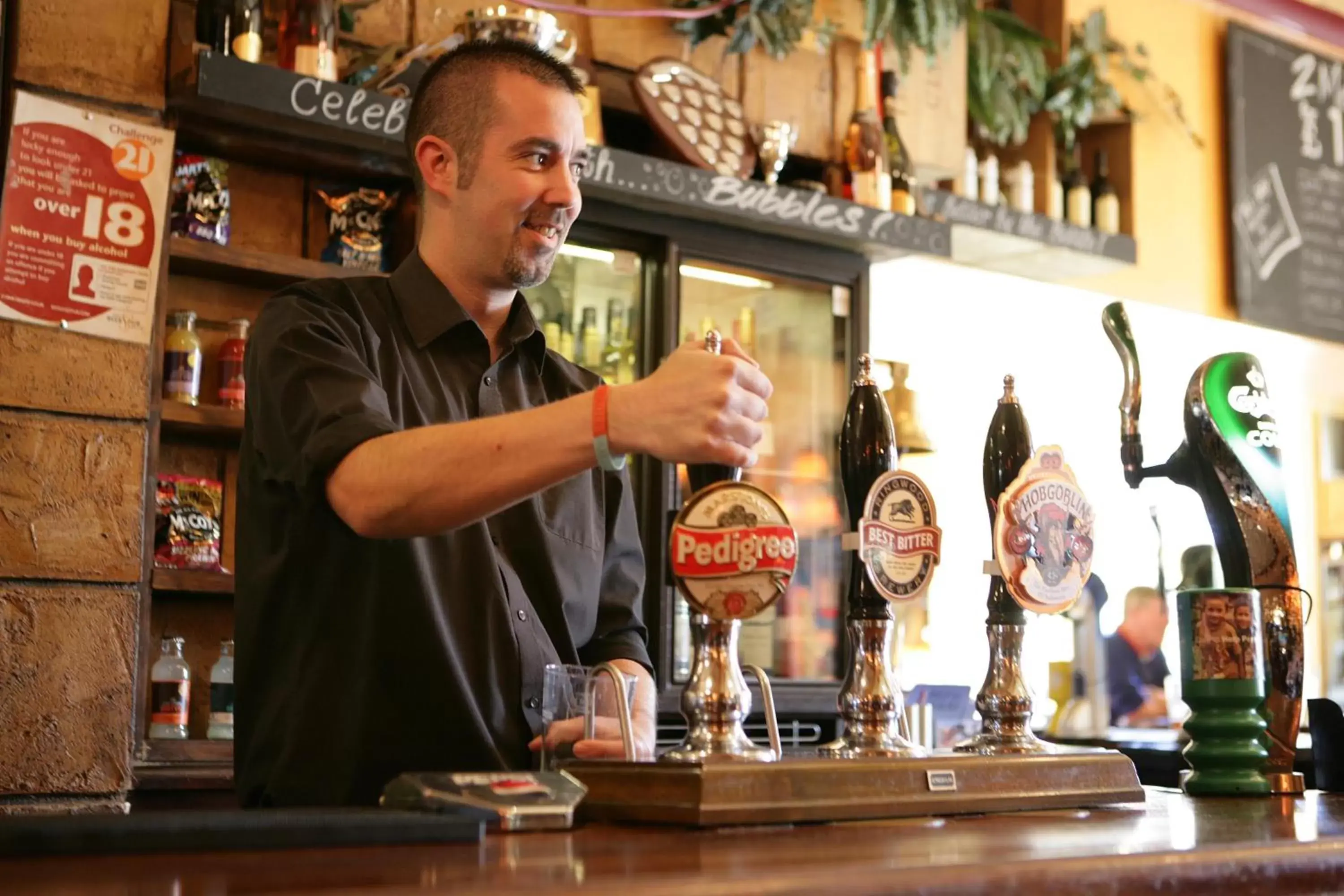 Staff in The Junction Hotel