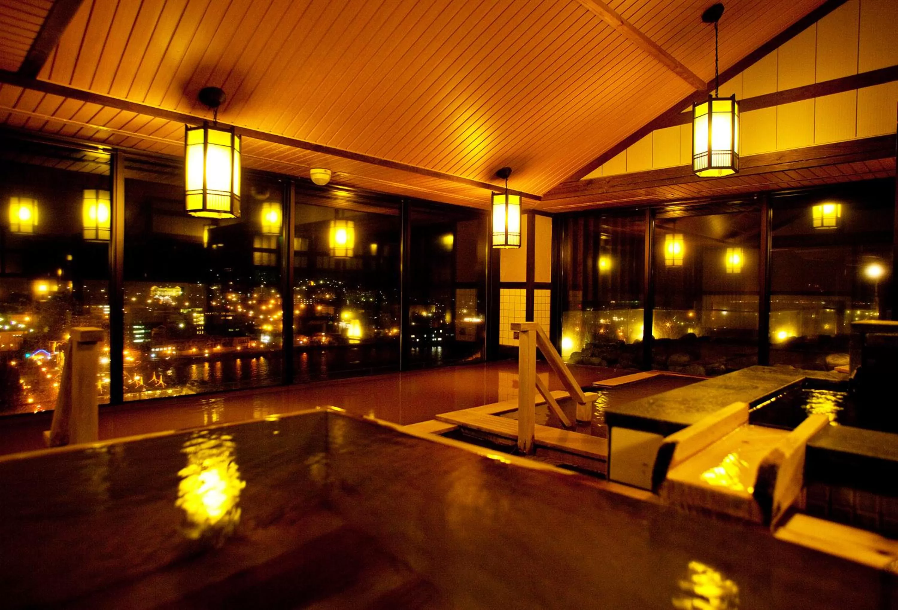 Night in La Vista Hakodate Bay